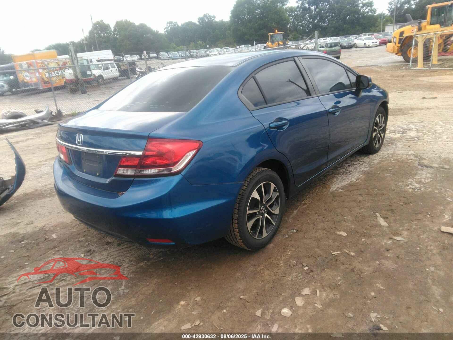 HONDA CIVIC 2013 - 19XFB2F83DE016431