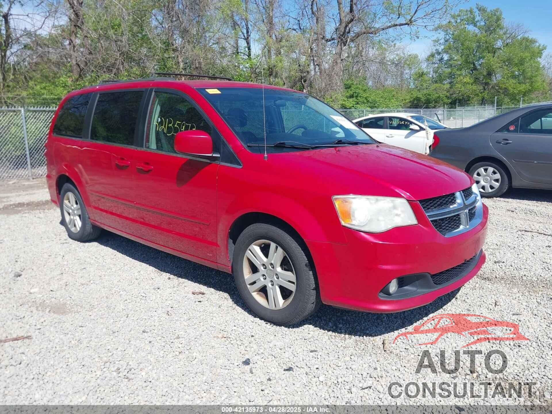 DODGE GRAND CARAVAN 2013 - 2C4RDGDG3DR571425