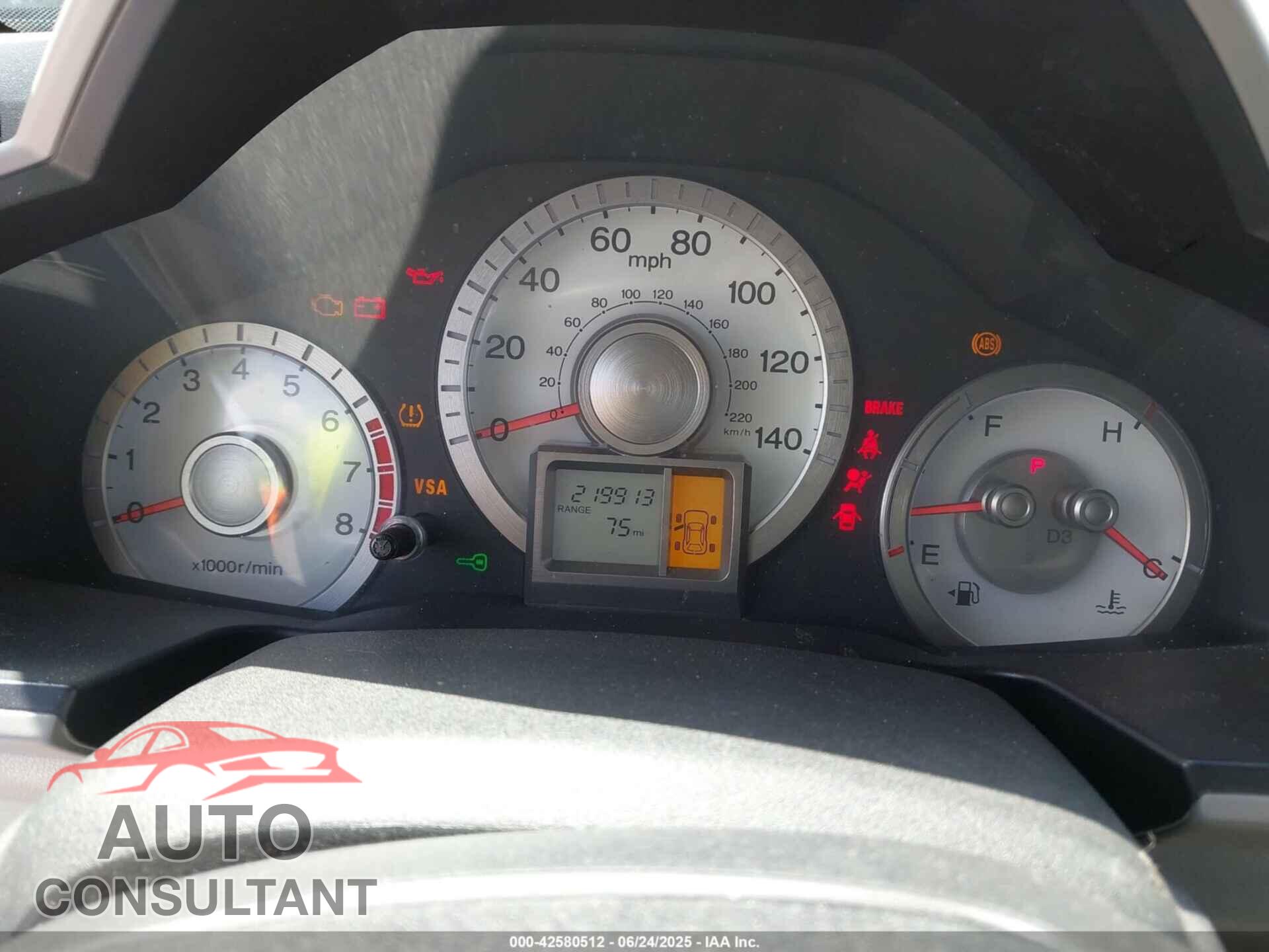 HONDA PILOT 2011 - 5FNYF3H29BB024200