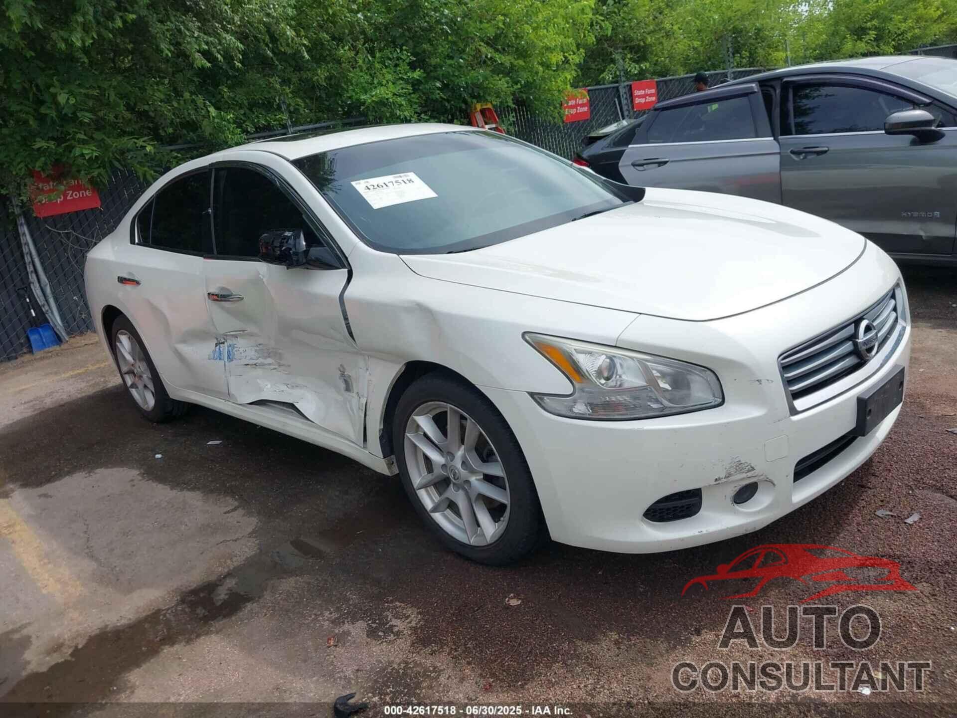 NISSAN MAXIMA 2014 - 1N4AA5AP4EC494336