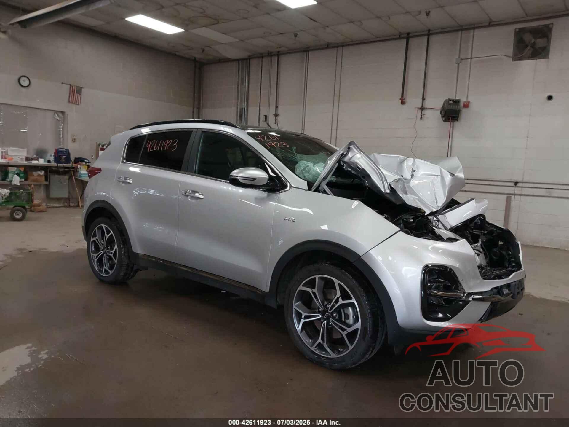 KIA SPORTAGE 2022 - KNDPRCA61N7976084