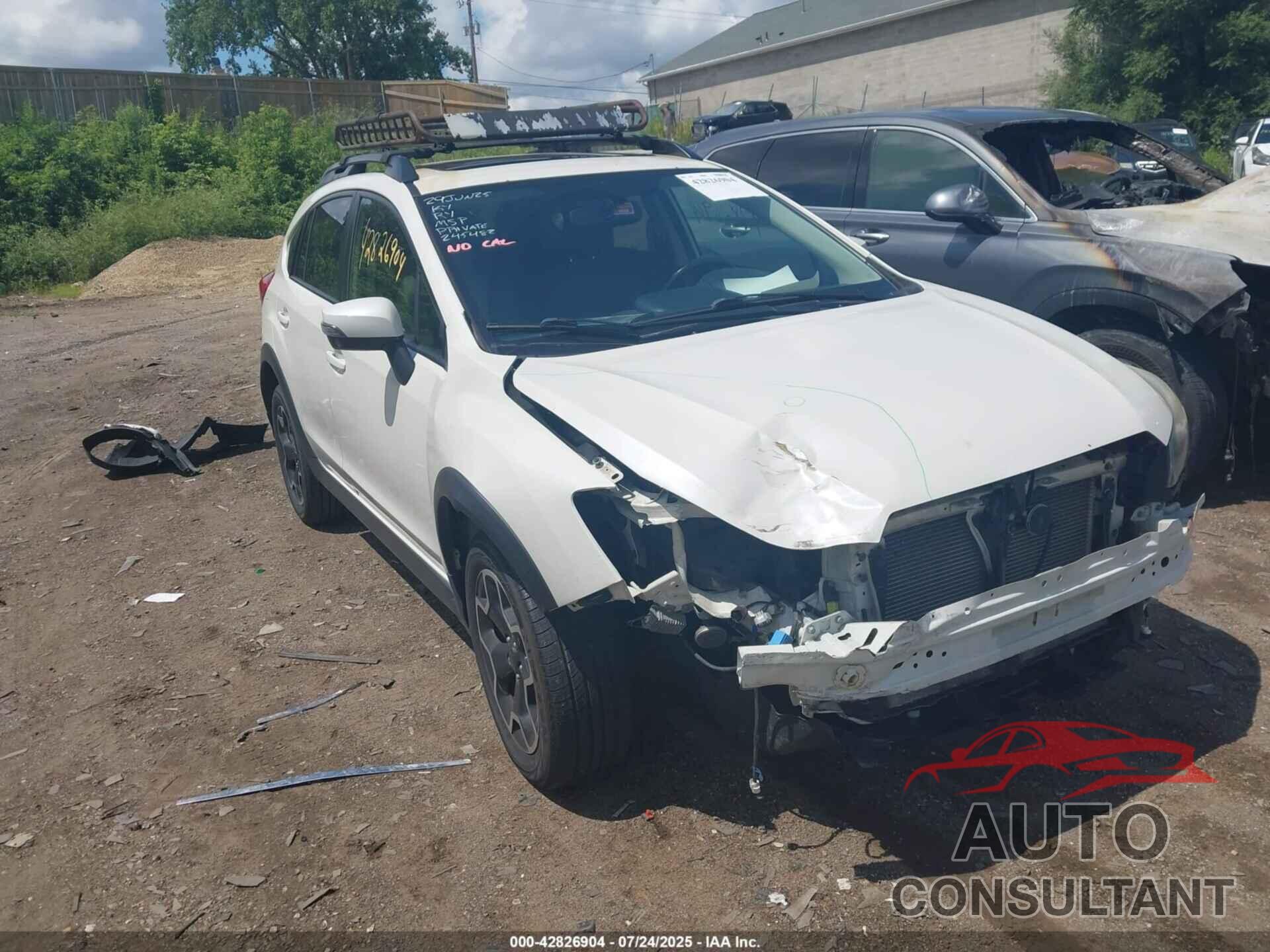 SUBARU XV CROSSTREK 2015 - JF2GPAPC3F8230451