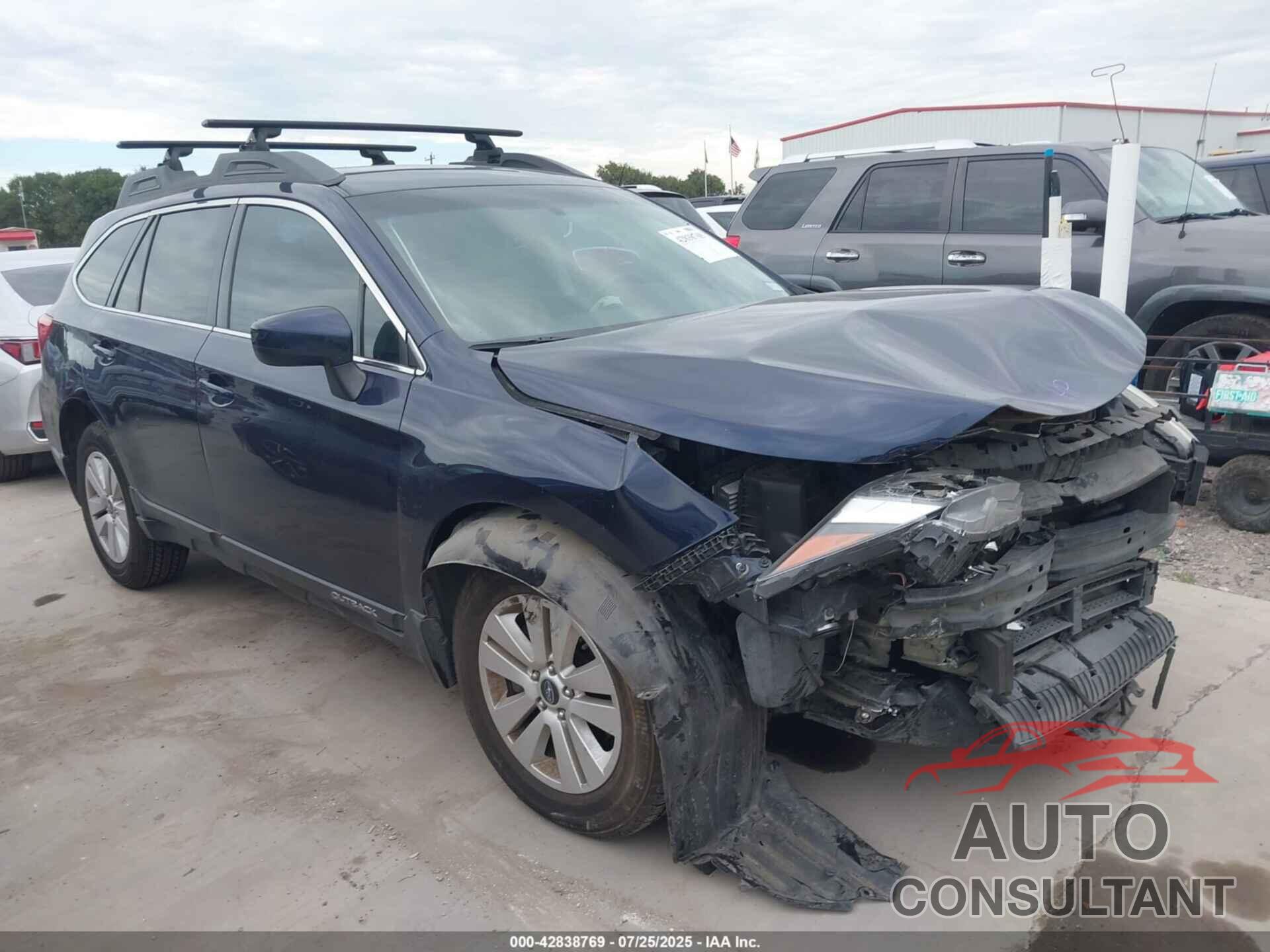 SUBARU OUTBACK 2018 - 4S4BSACC4J3333456