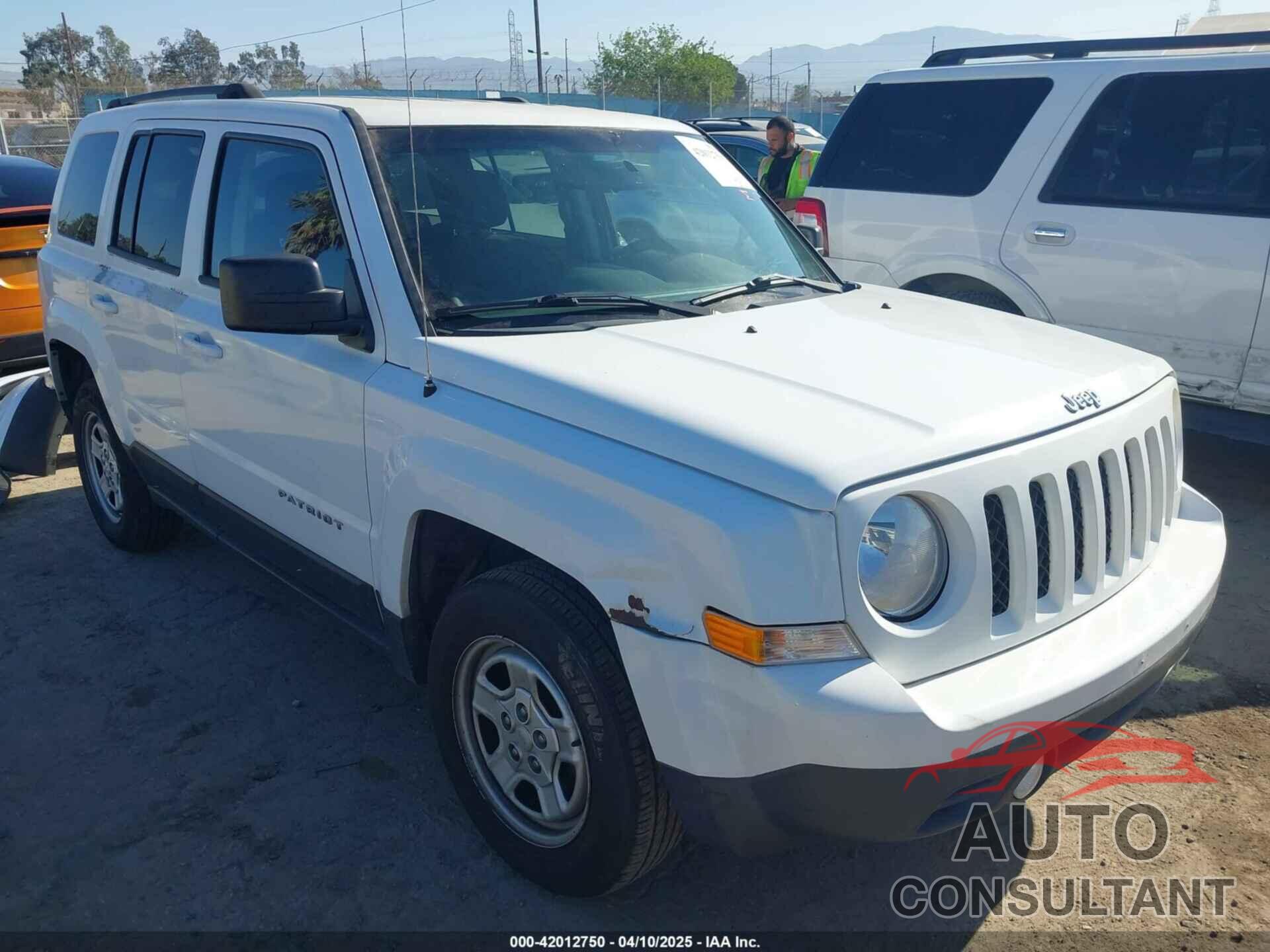 JEEP PATRIOT 2016 - 1C4NJPBA3GD813790