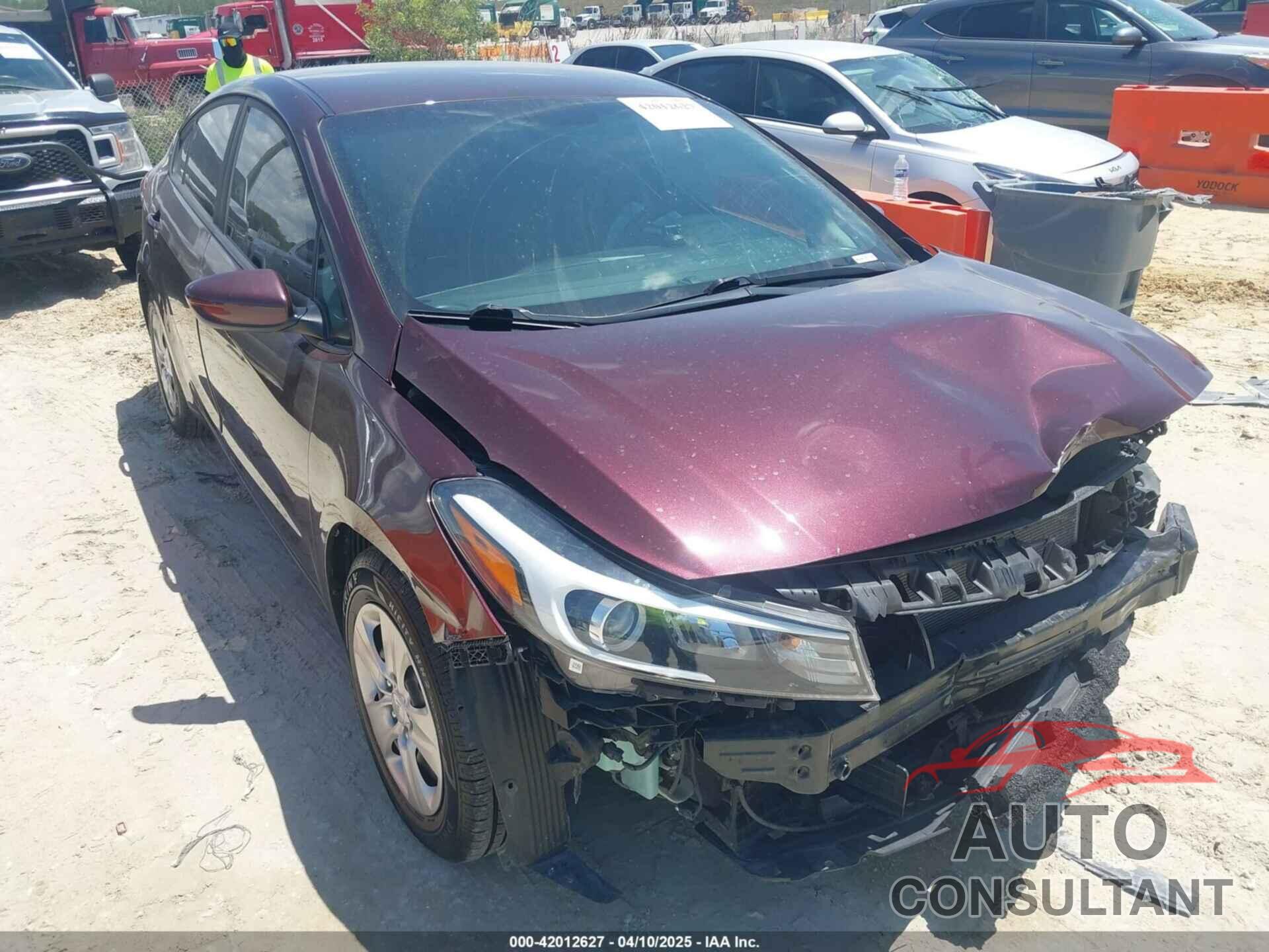 KIA FORTE 2017 - 3KPFK4A78HE135379