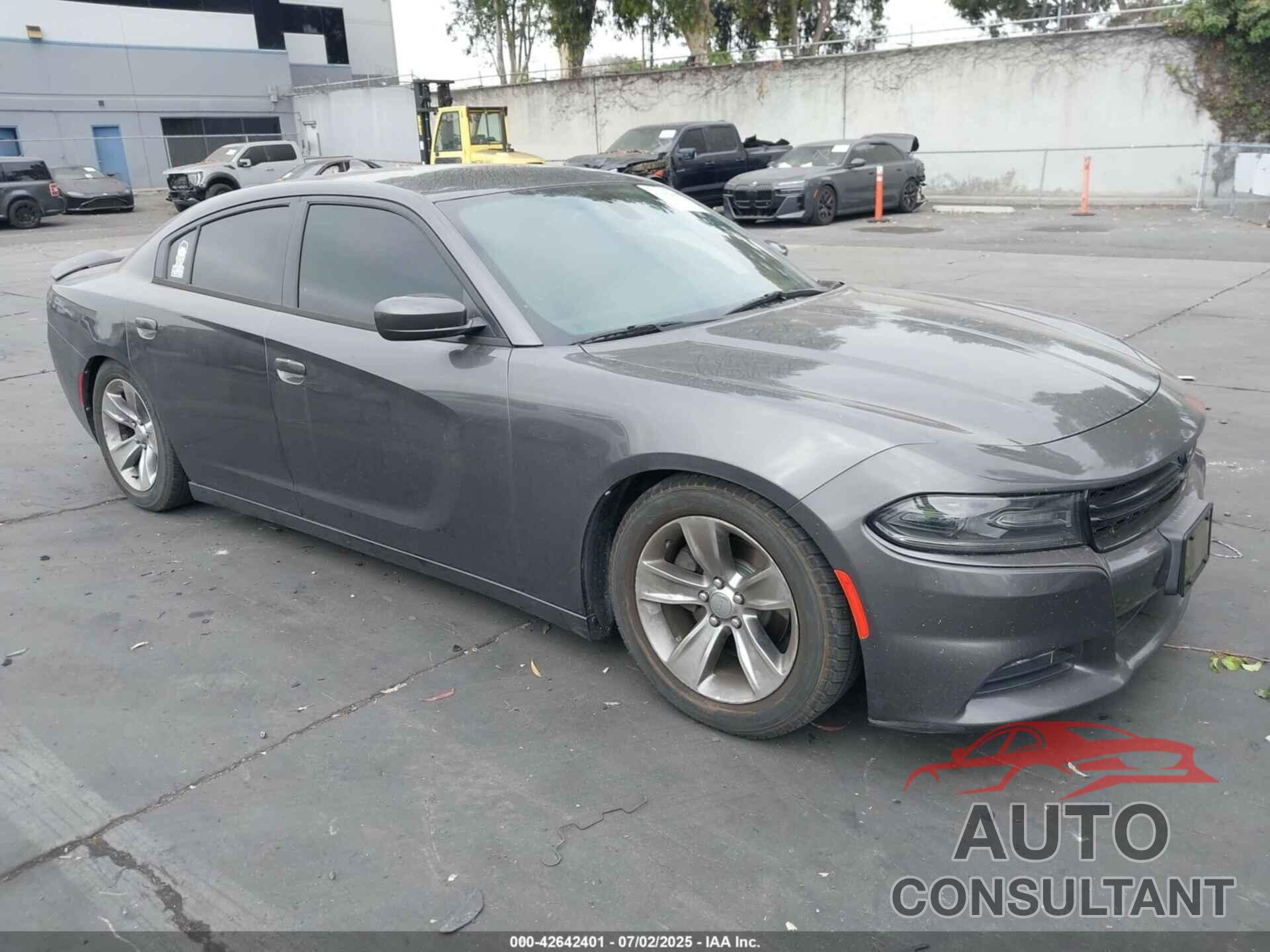 DODGE CHARGER 2016 - 2C3CDXHG5GH204749