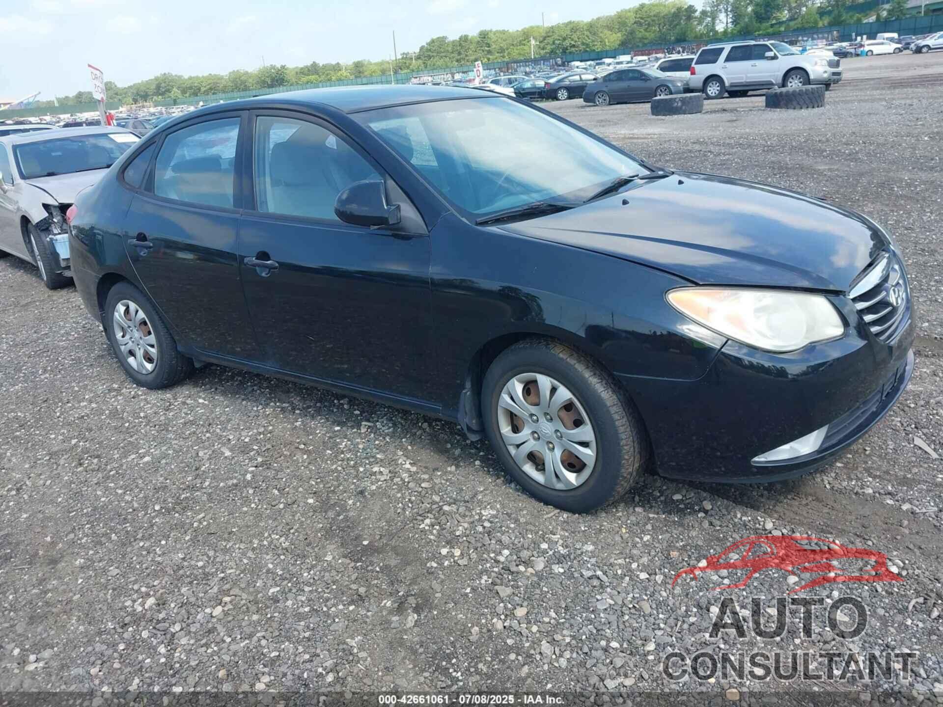 HYUNDAI ELANTRA 2010 - KMHDU4AD8AU943600