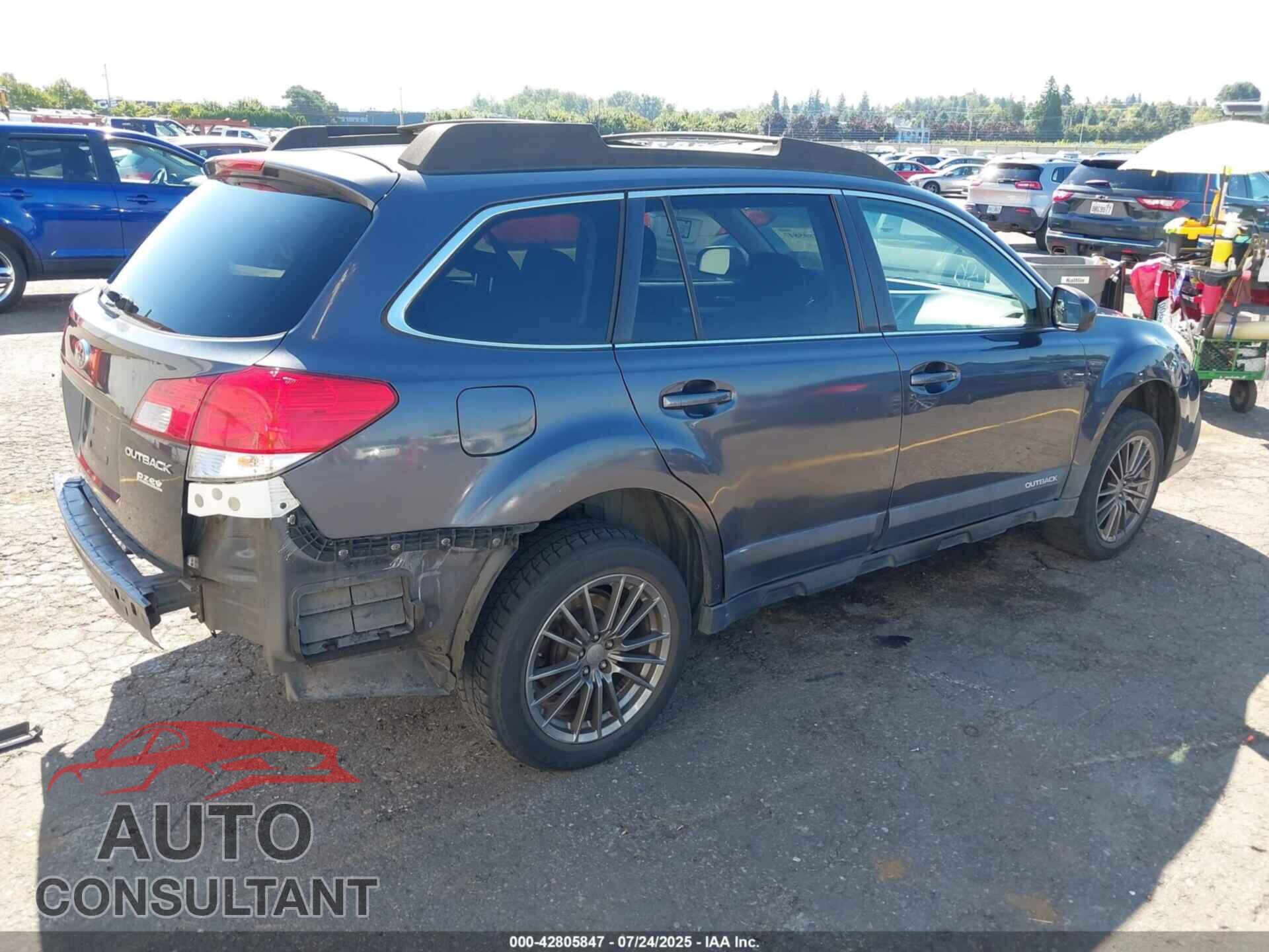SUBARU OUTBACK 2013 - 4S4BRBCC6D3277977