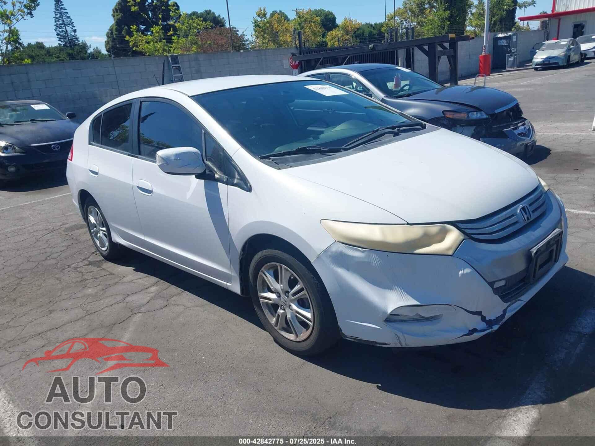 HONDA INSIGHT 2010 - JHMZE2H76AS010932