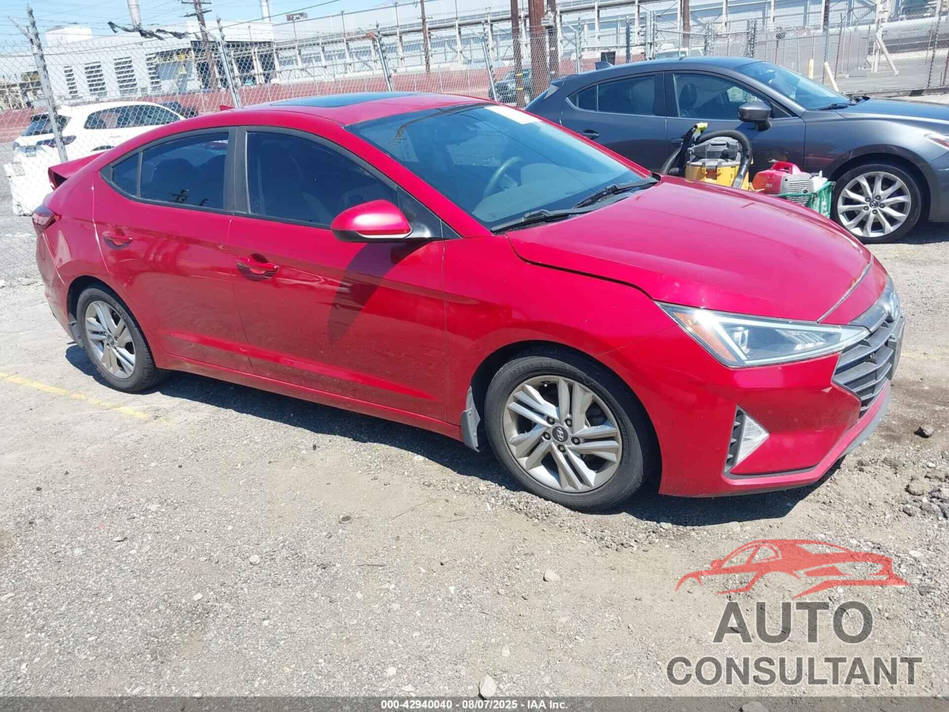 HYUNDAI ELANTRA 2020 - 5NPD84LF9LH532727