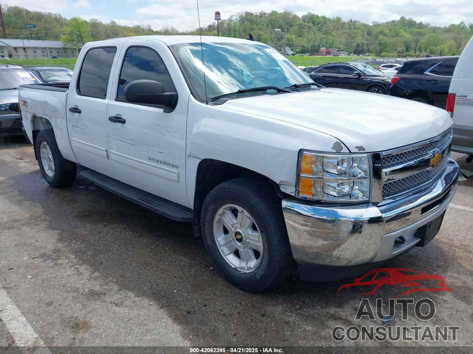 CHEVROLET SILVERADO 1500 2013 - 3GCPKSE70DG185517