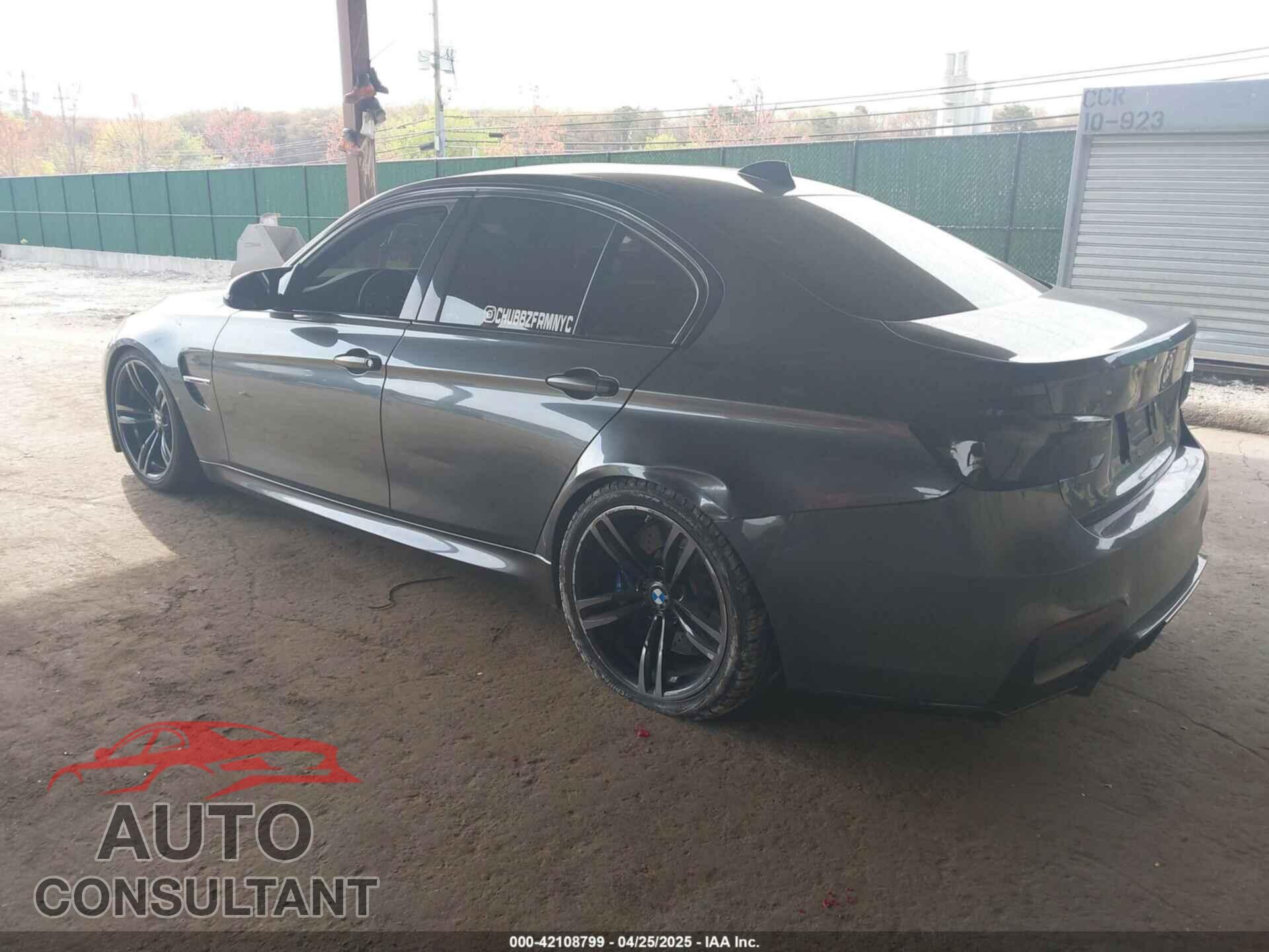 BMW M3 2018 - WBS8M9C56J5J78396