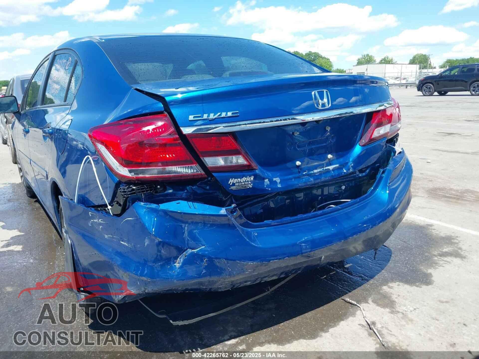HONDA CIVIC 2015 - 2HGFB2F97FH543597