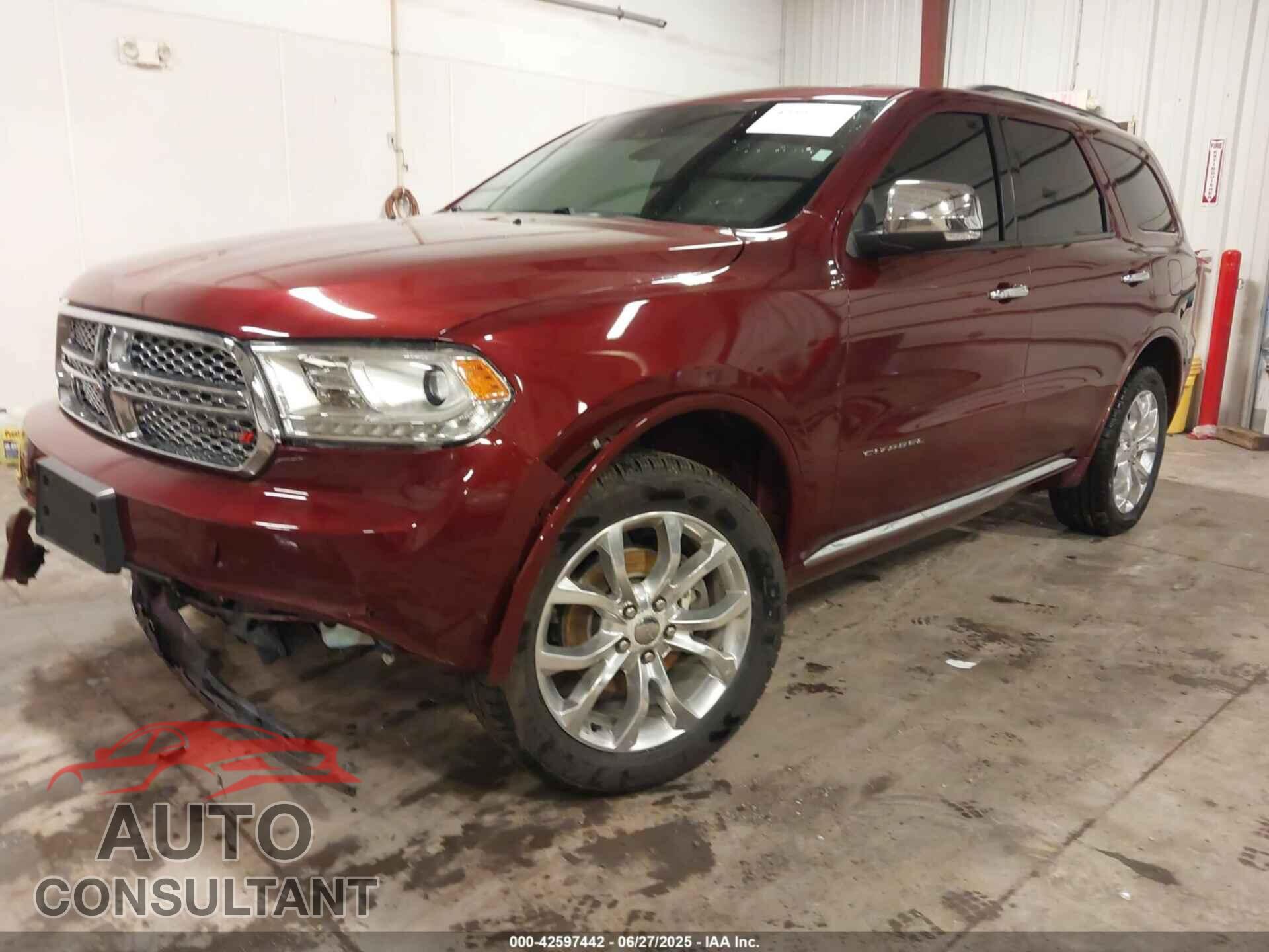 DODGE DURANGO 2017 - 1C4RDJEG0HC762052