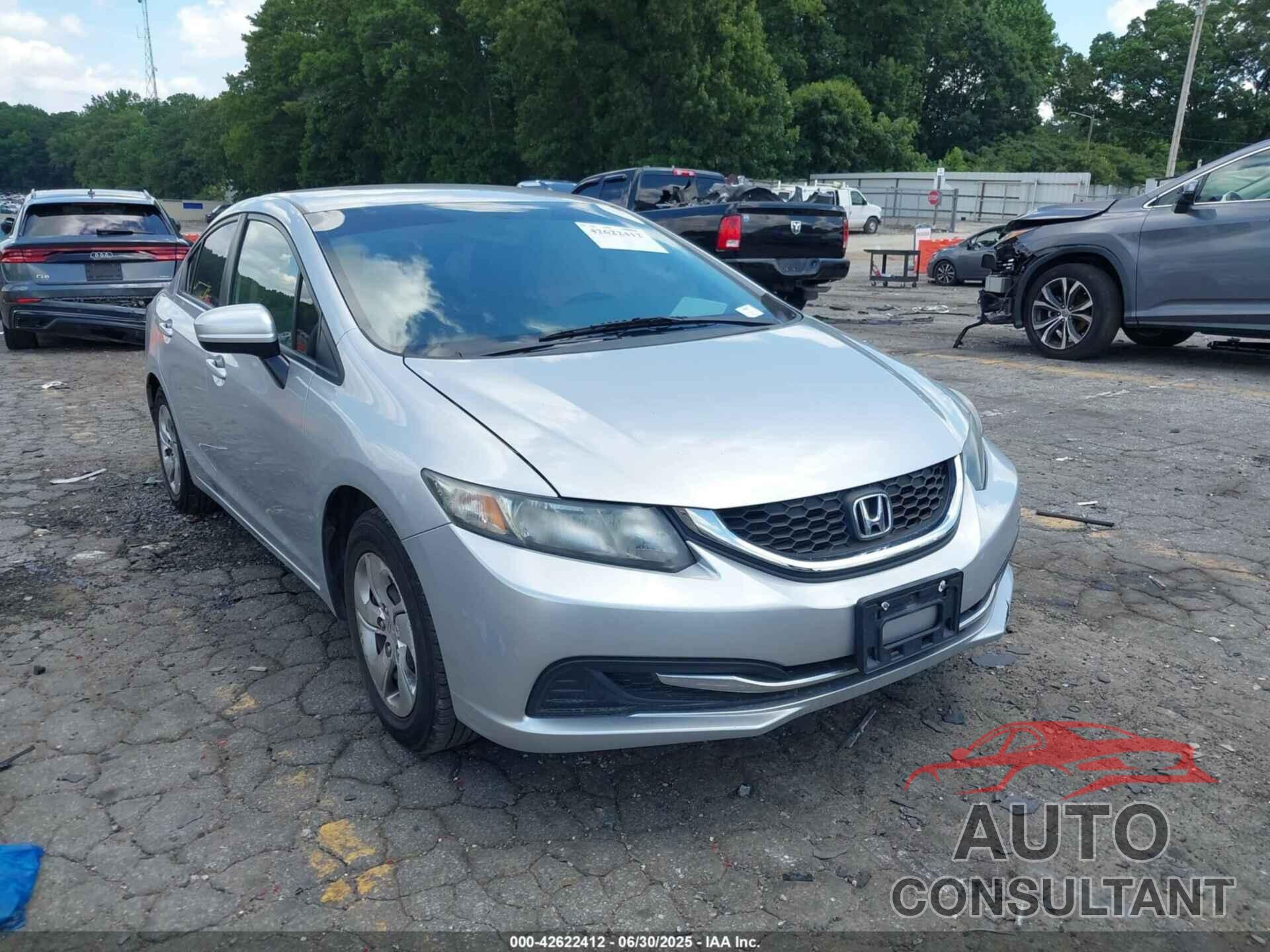 HONDA CIVIC 2015 - 19XFB2F55FE230247