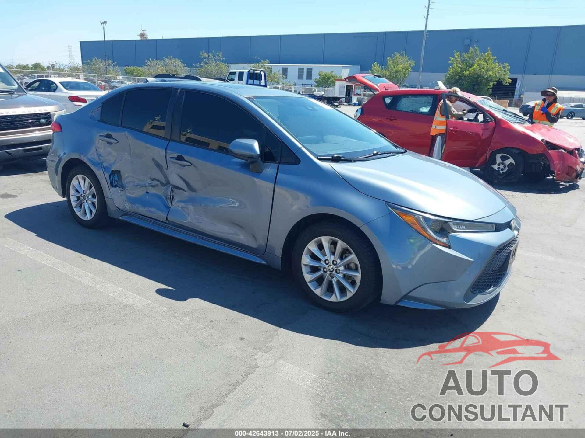 TOYOTA COROLLA 2020 - JTDHPRAE4LJ010560