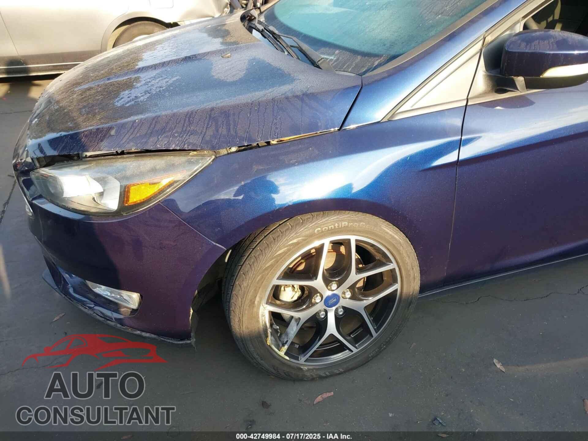 FORD FOCUS 2017 - 1FADP3M2XHL258164