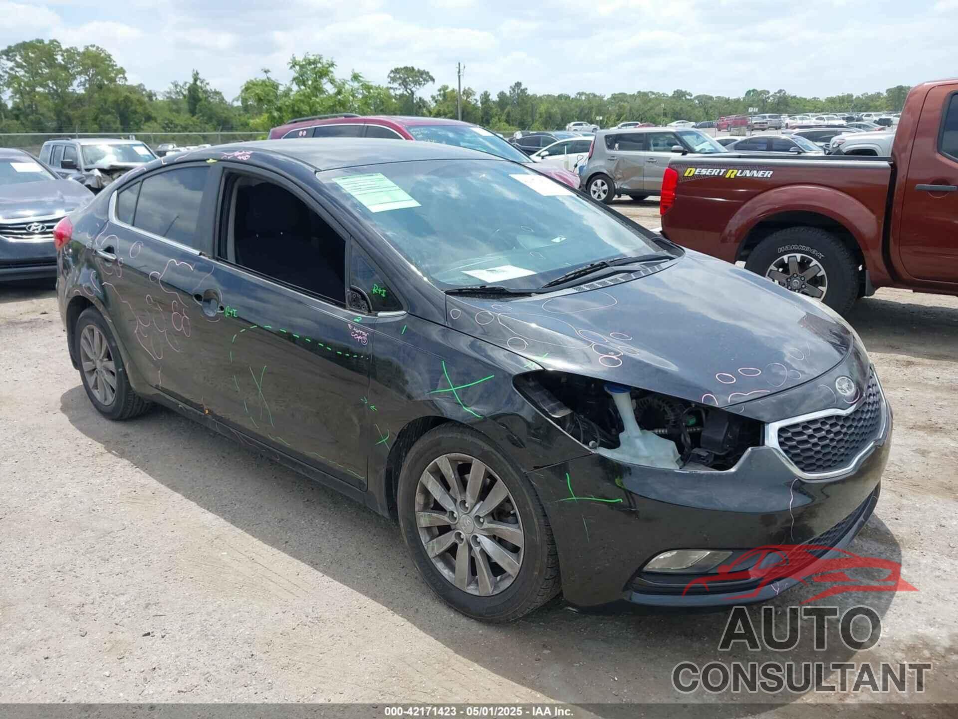 KIA FORTE 2014 - KNAFX4A85E5054225