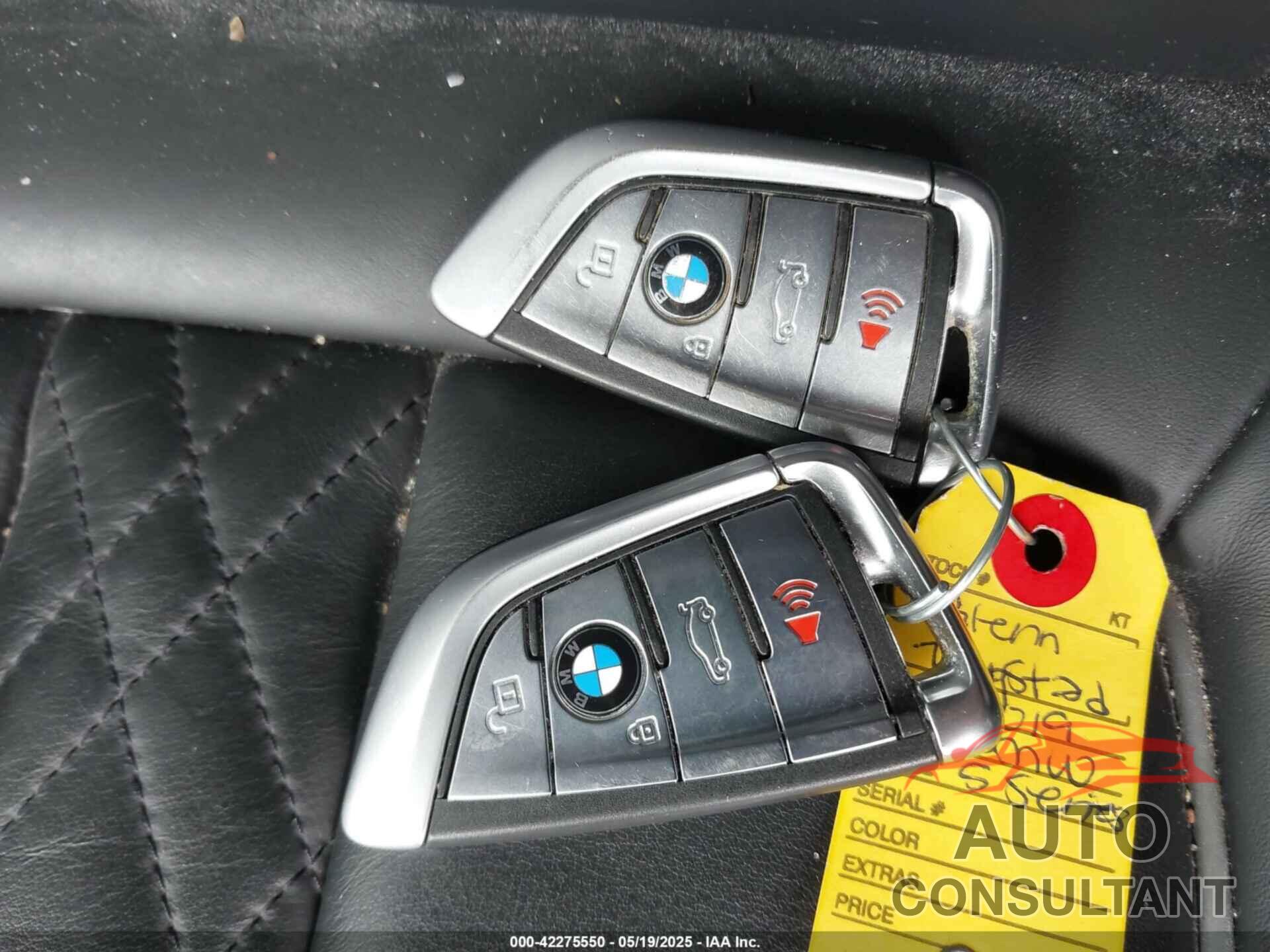 BMW 540I 2019 - WBAJE7C52KWW00201