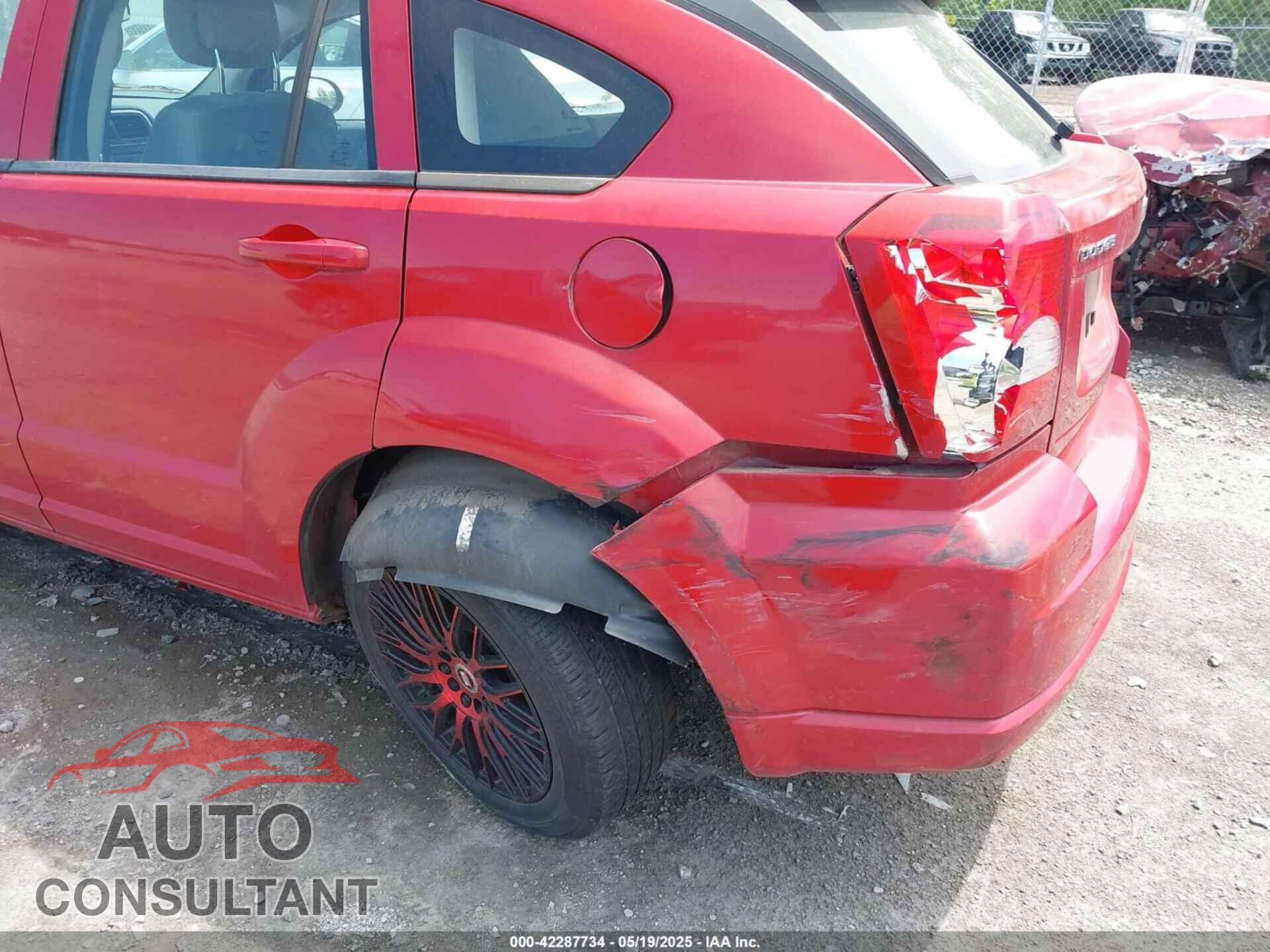 DODGE CALIBER 2012 - 1C3CDWDA9CD536924