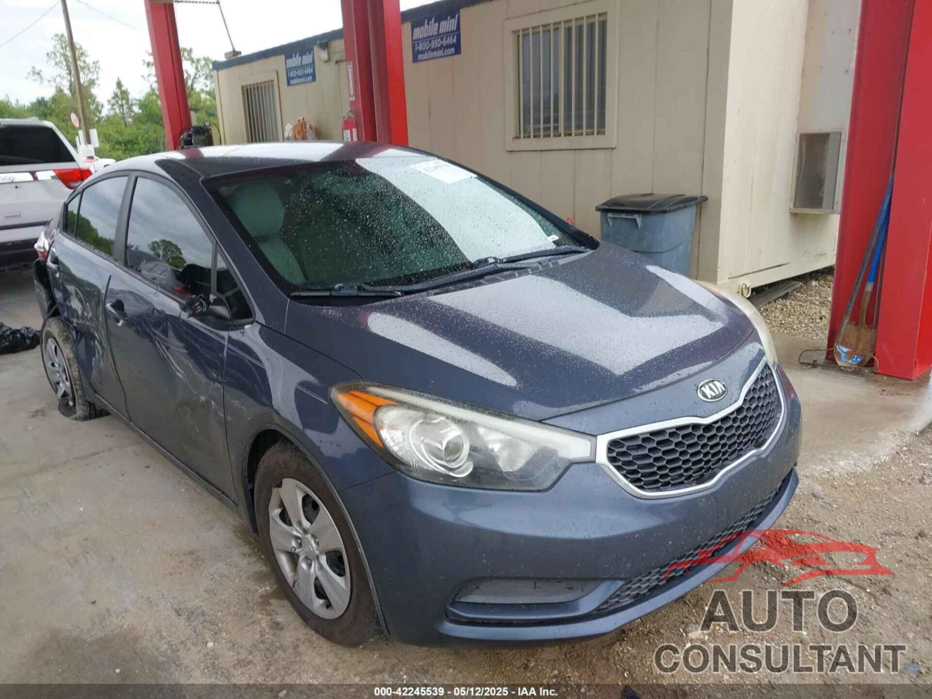 KIA FORTE 2016 - KNAFX4A68G5552985
