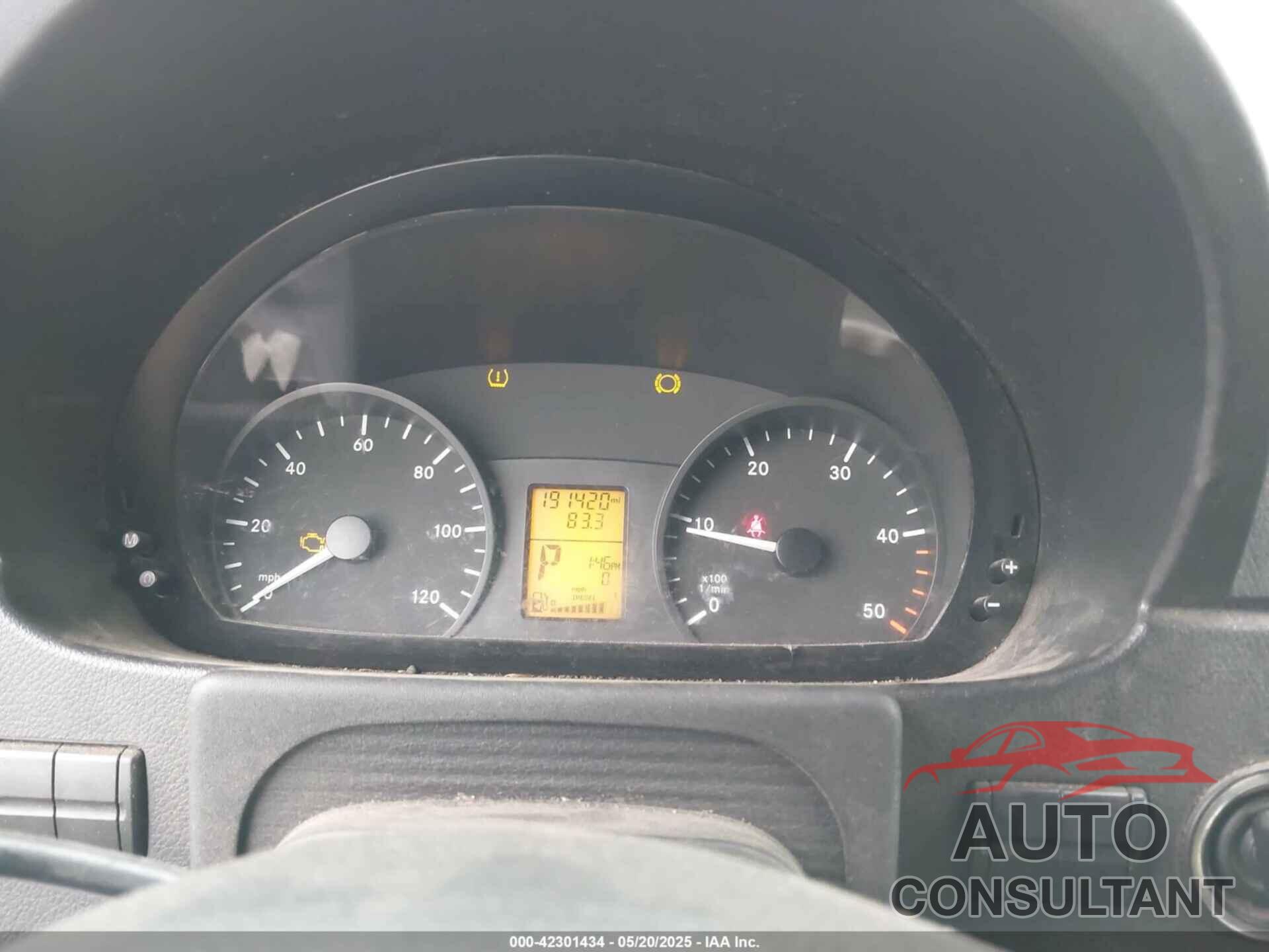 MERCEDES-BENZ SPRINTER 2010 - WD3PE8CC3A5433928