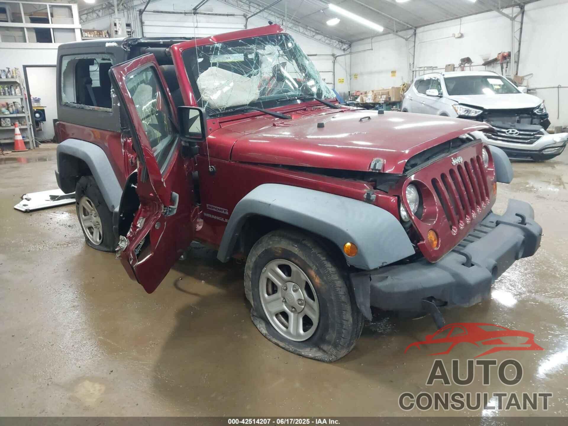 JEEP WRANGLER 2011 - 1J4AA2D19BL613164