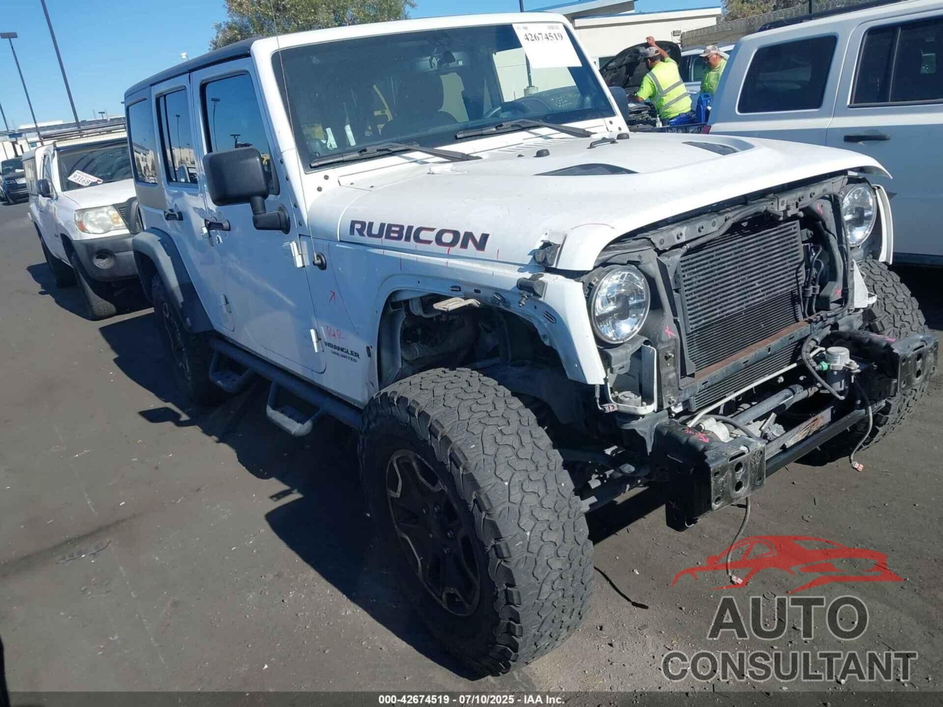 JEEP WRANGLER UNLIMITED 2014 - 1C4HJWFG0EL179914