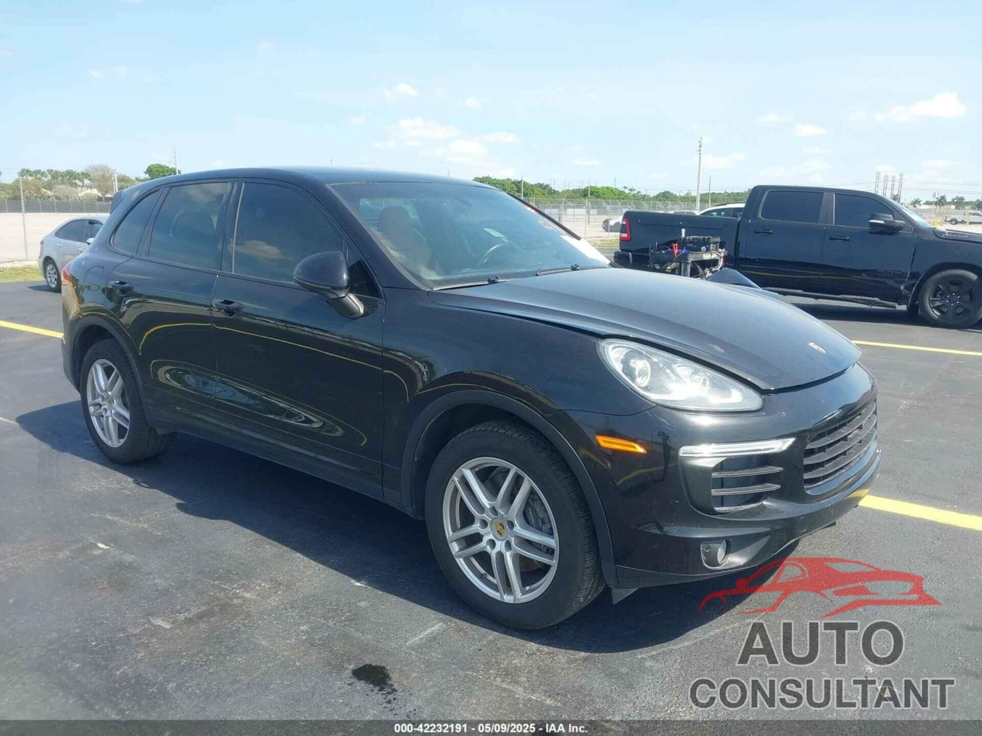 PORSCHE CAYENNE 2016 - WP1AA2A25GLA09331