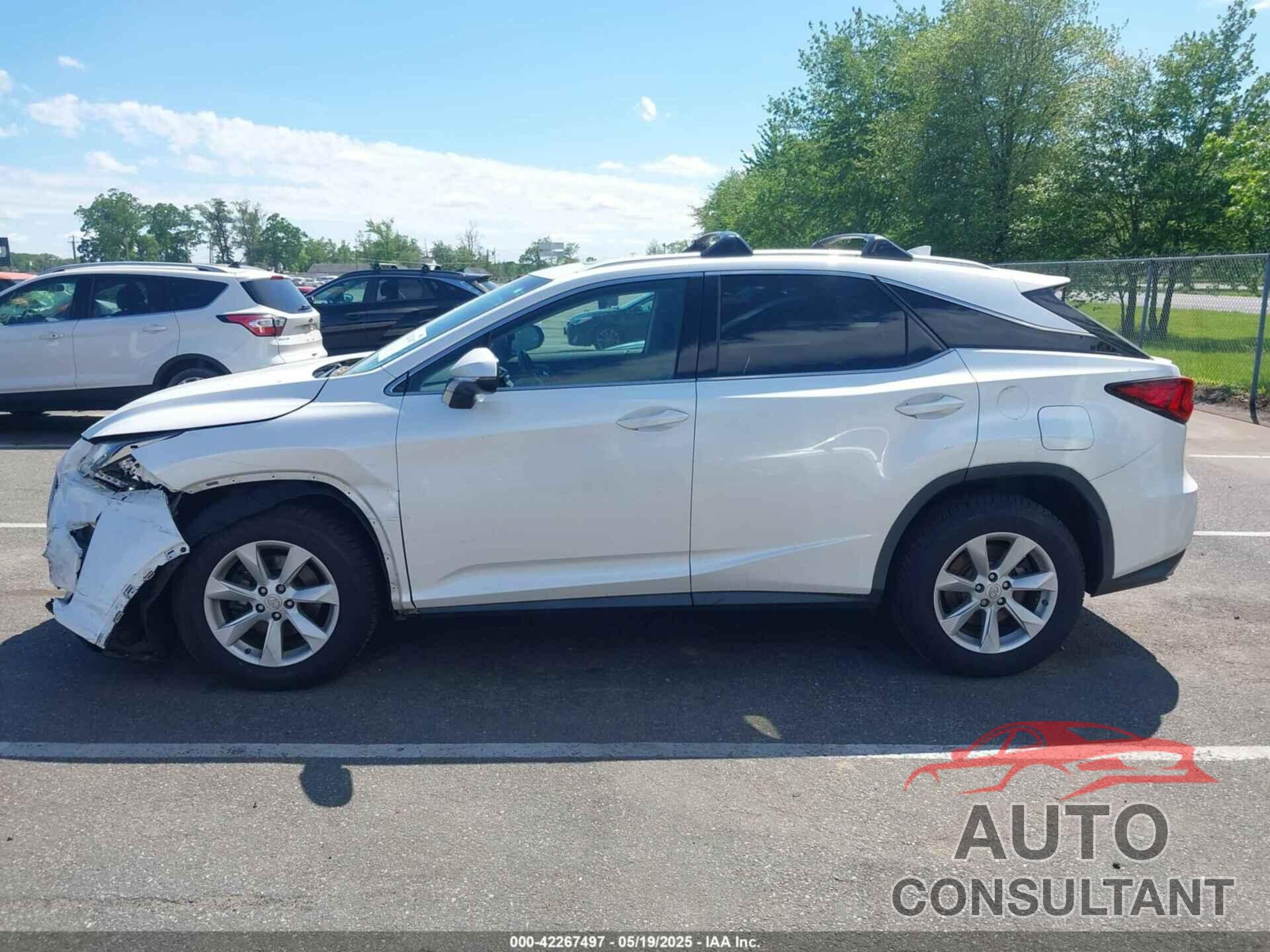 LEXUS RX 2016 - 2T2BZMCA1GC018531