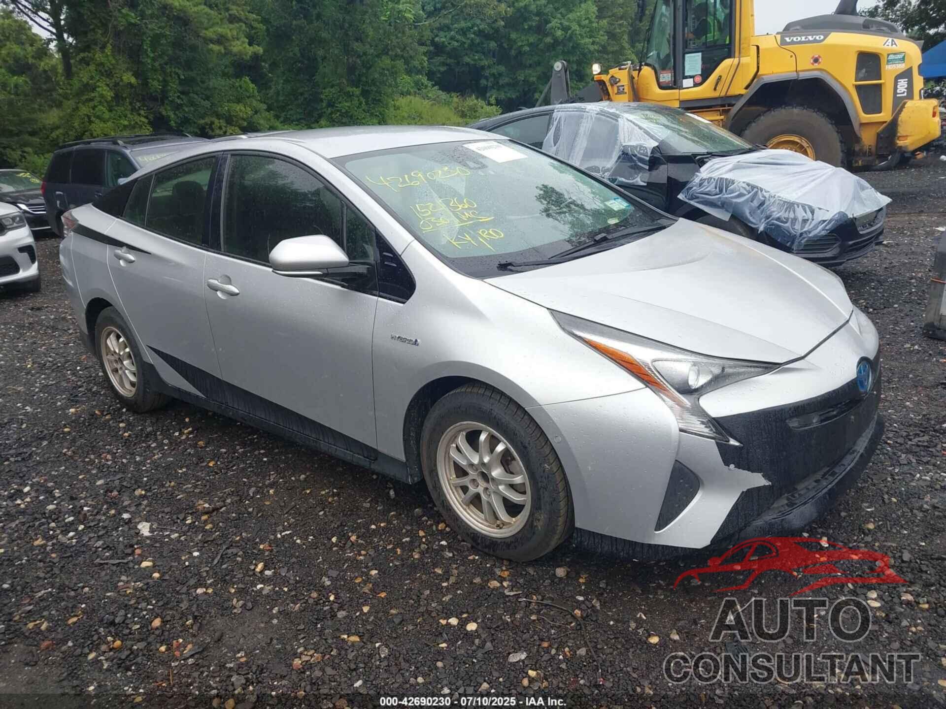 TOYOTA PRIUS 2017 - JTDKBRFU9H3047622