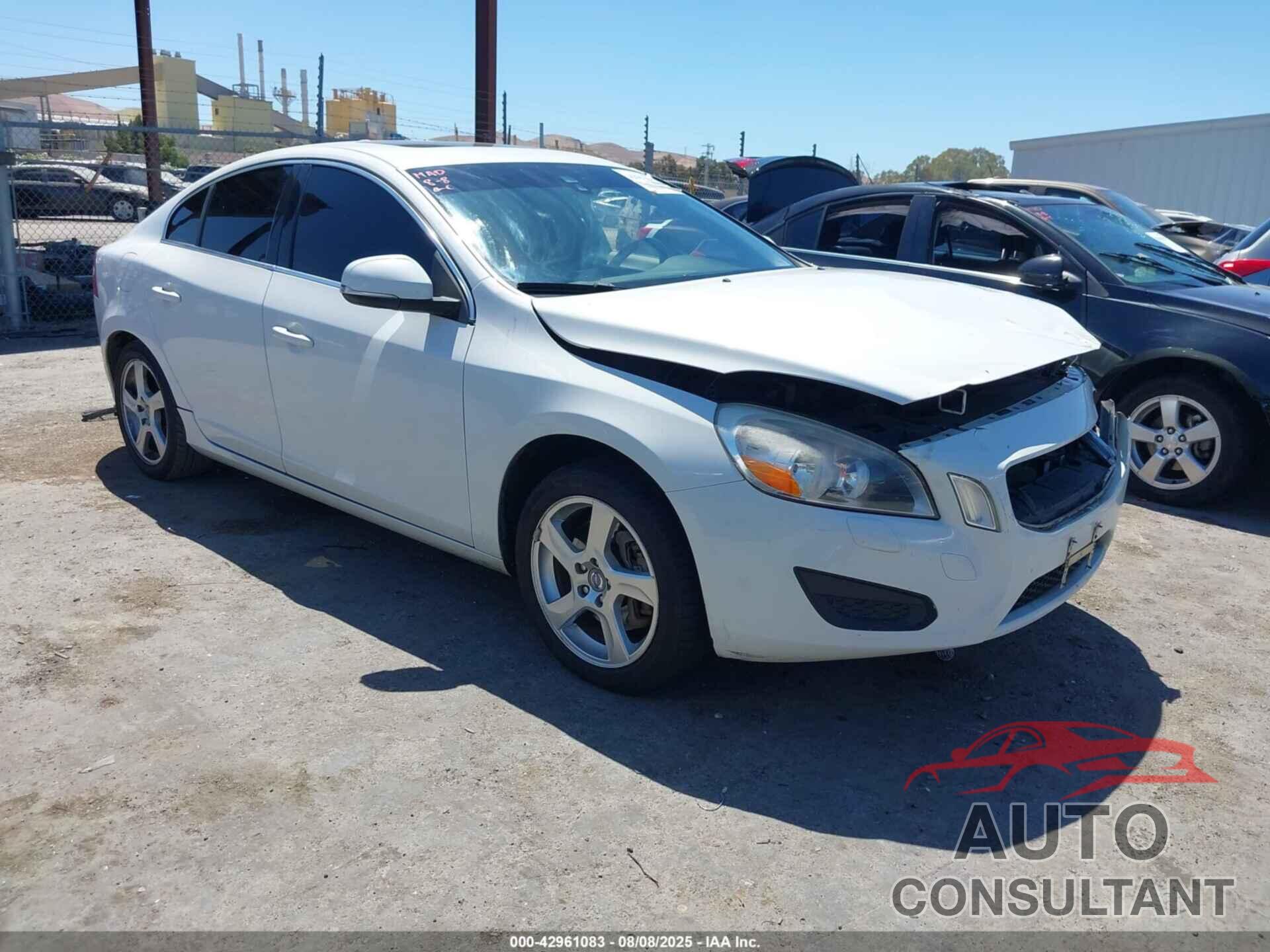 VOLVO S60 2012 - YV1622FS7C2078853