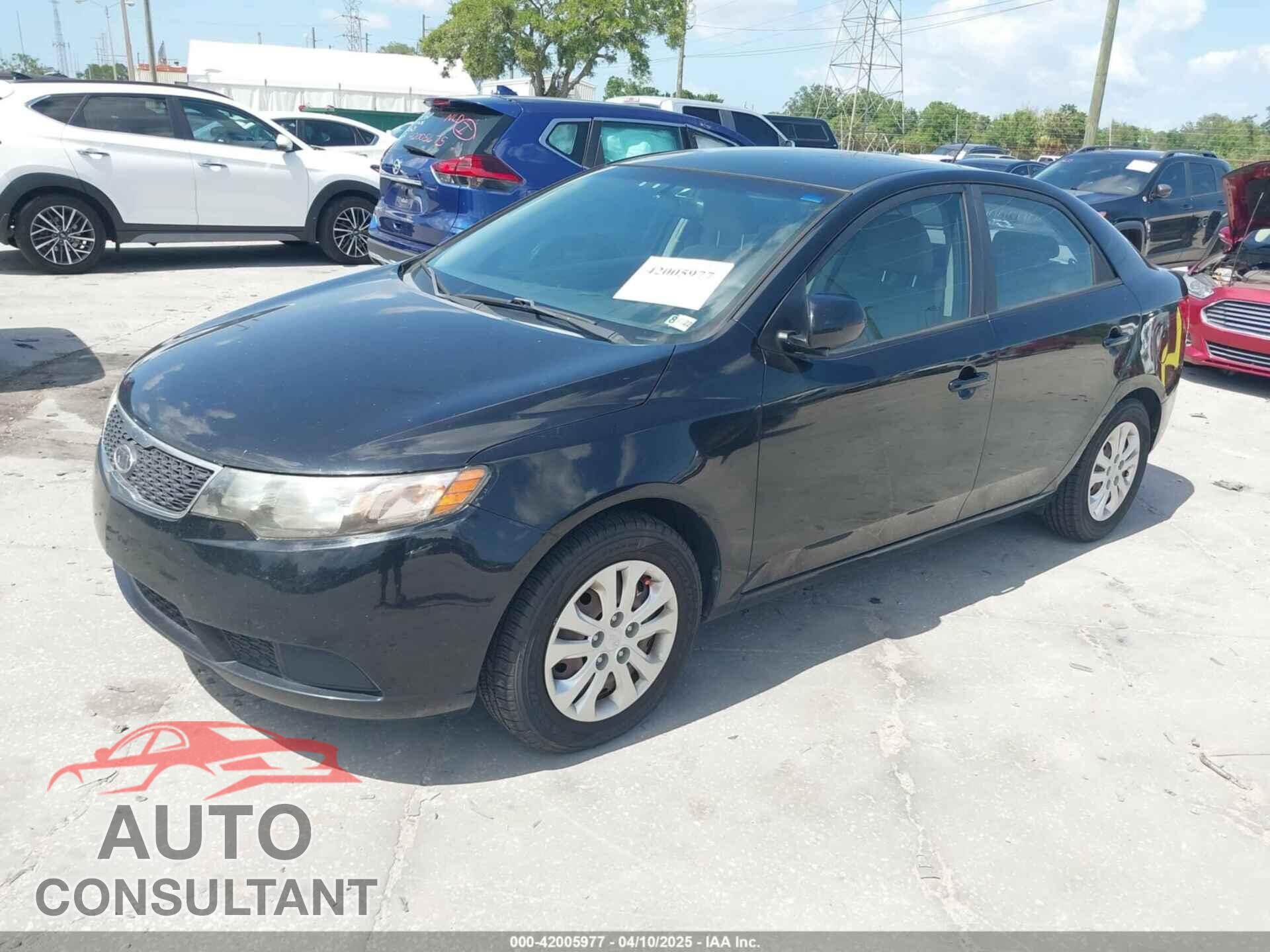 KIA FORTE 2012 - KNAFT4A29C5609052