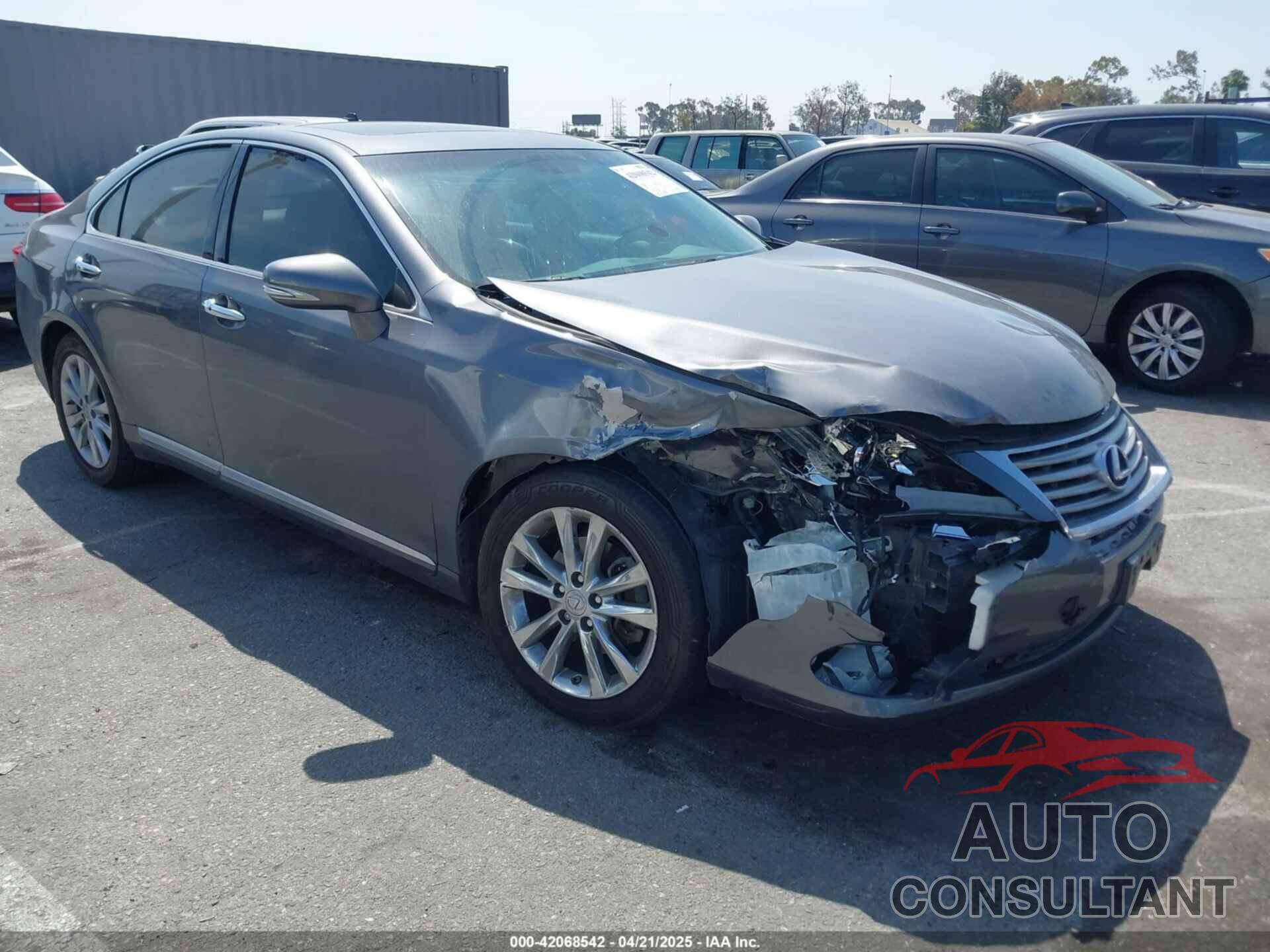 LEXUS ES 350 2012 - JTHBK1EGXC2500785
