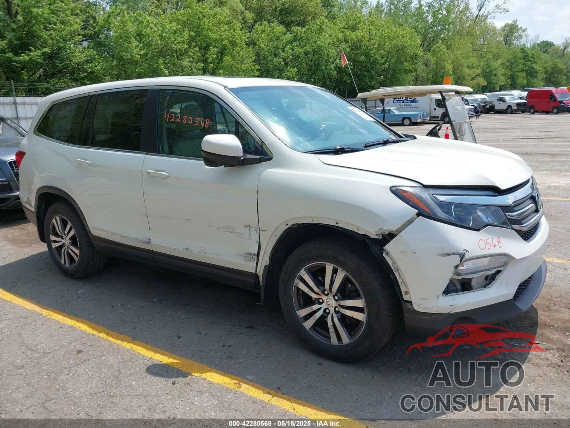 HONDA PILOT 2016 - 5FNYF6H5XGB031126