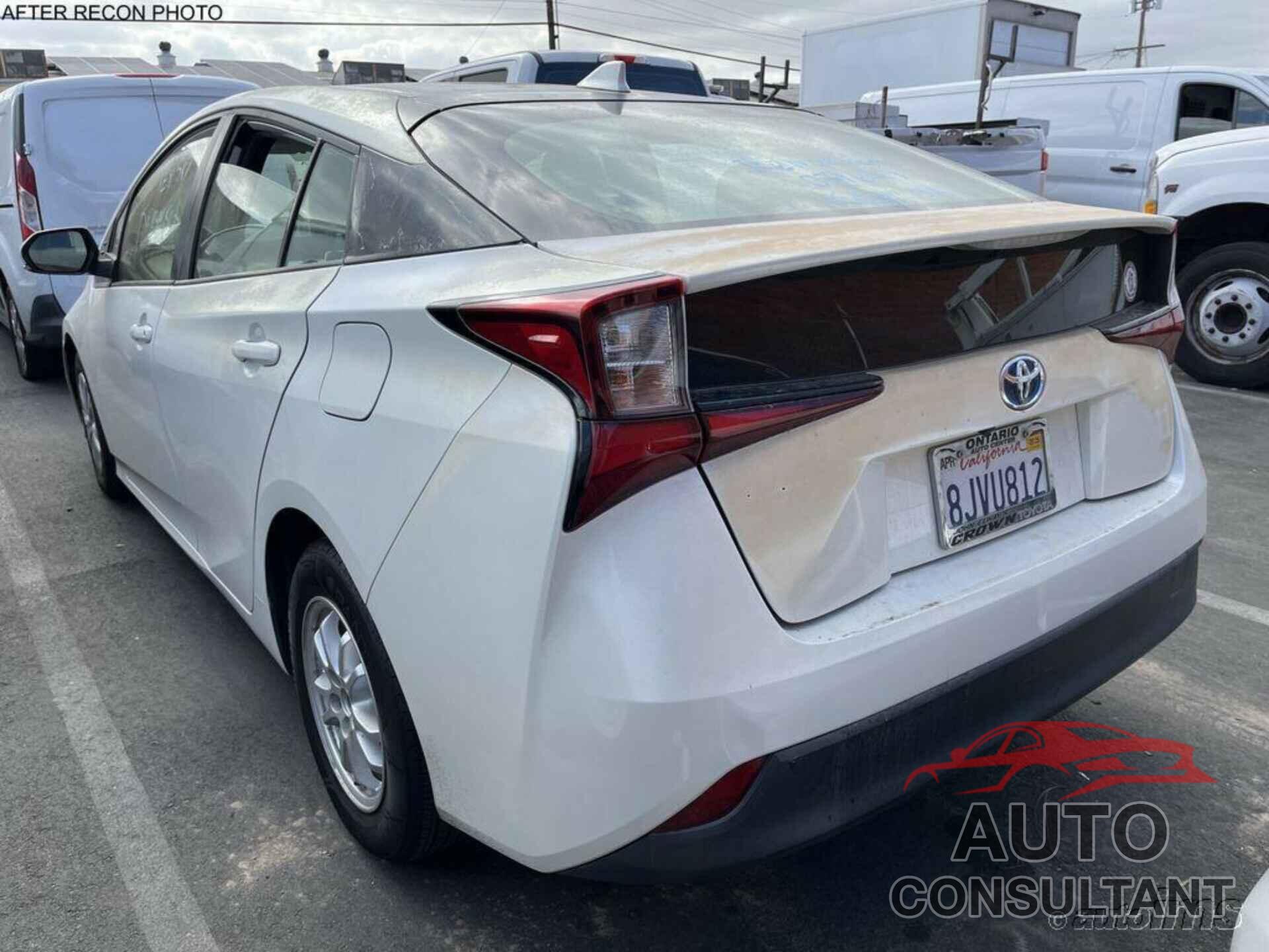 TOYOTA PRIUS 2019 - JTDKARFU9K3071624
