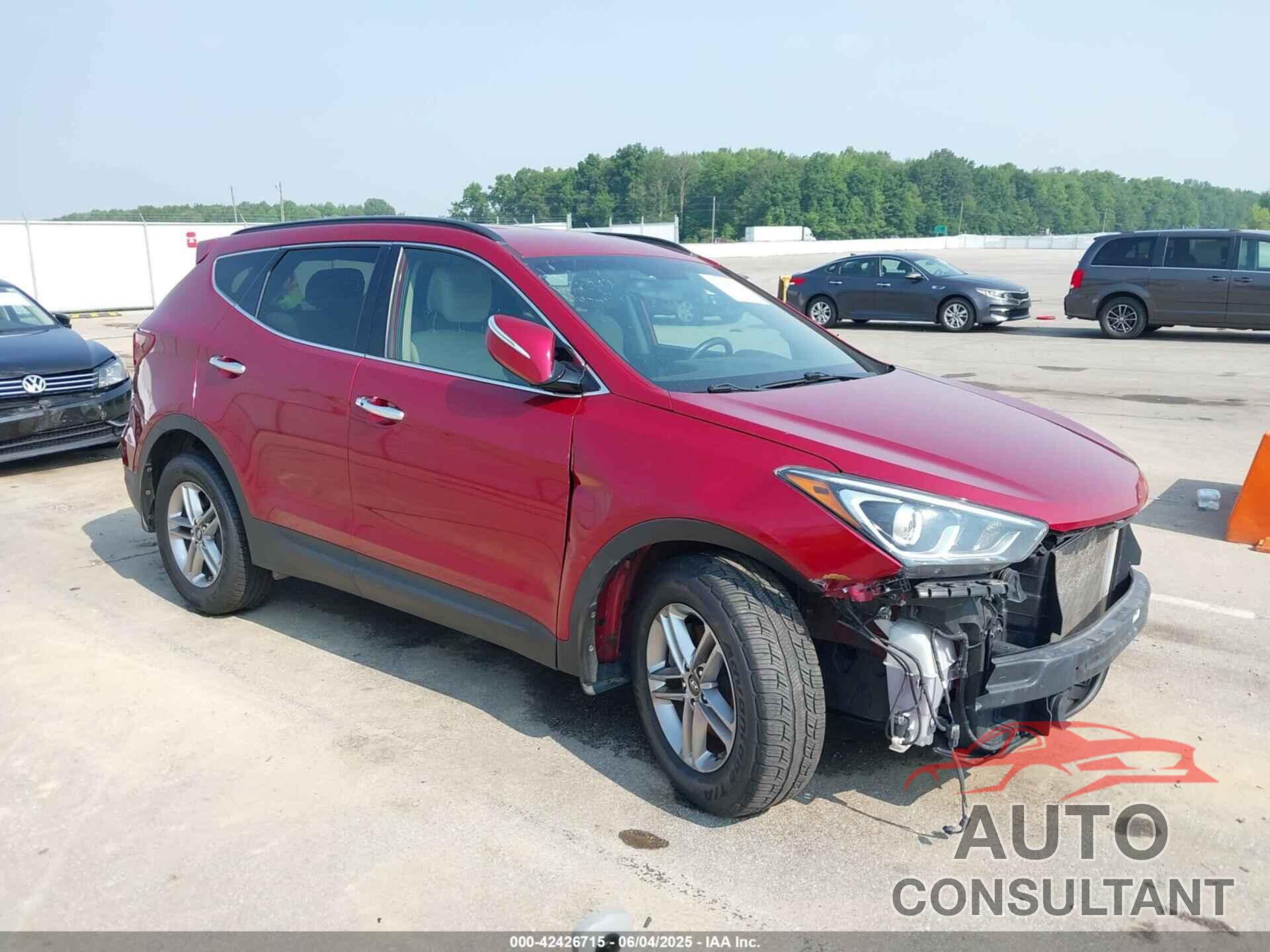HYUNDAI SANTA FE SPORT 2018 - 5XYZUDLB6JG528721