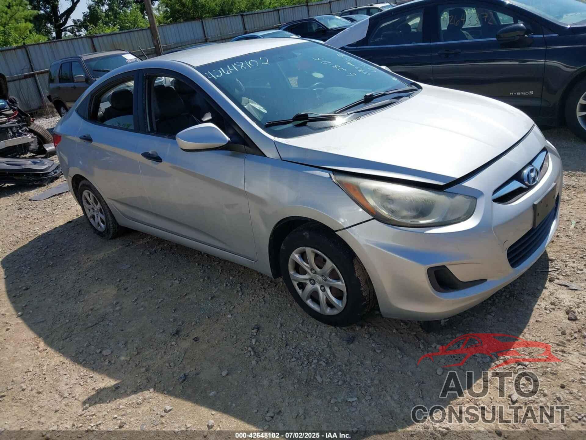 HYUNDAI ACCENT 2012 - KMHCT4AE1CU090449