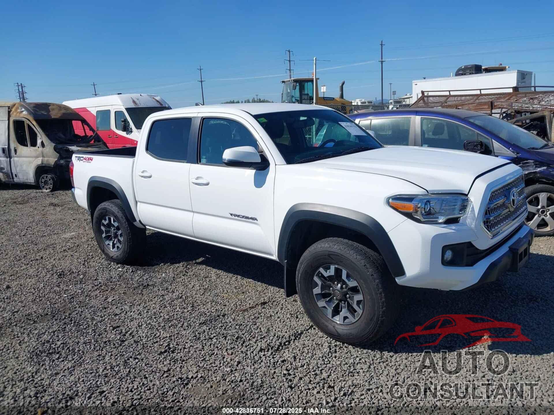 TOYOTA TACOMA 2016 - 3TMCZ5ANXGM015266