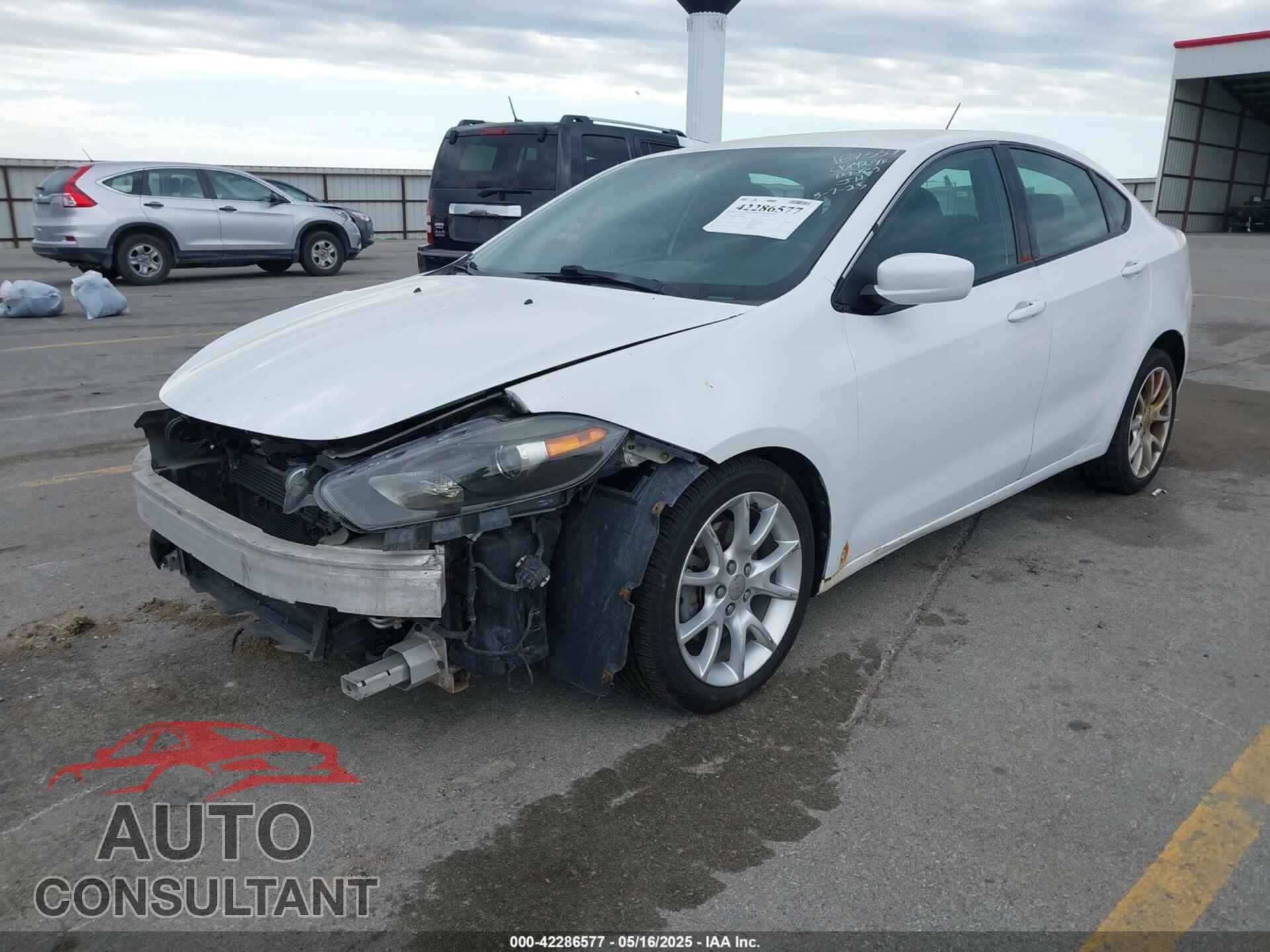DODGE DART 2013 - 1C3CDFBAXDD258863