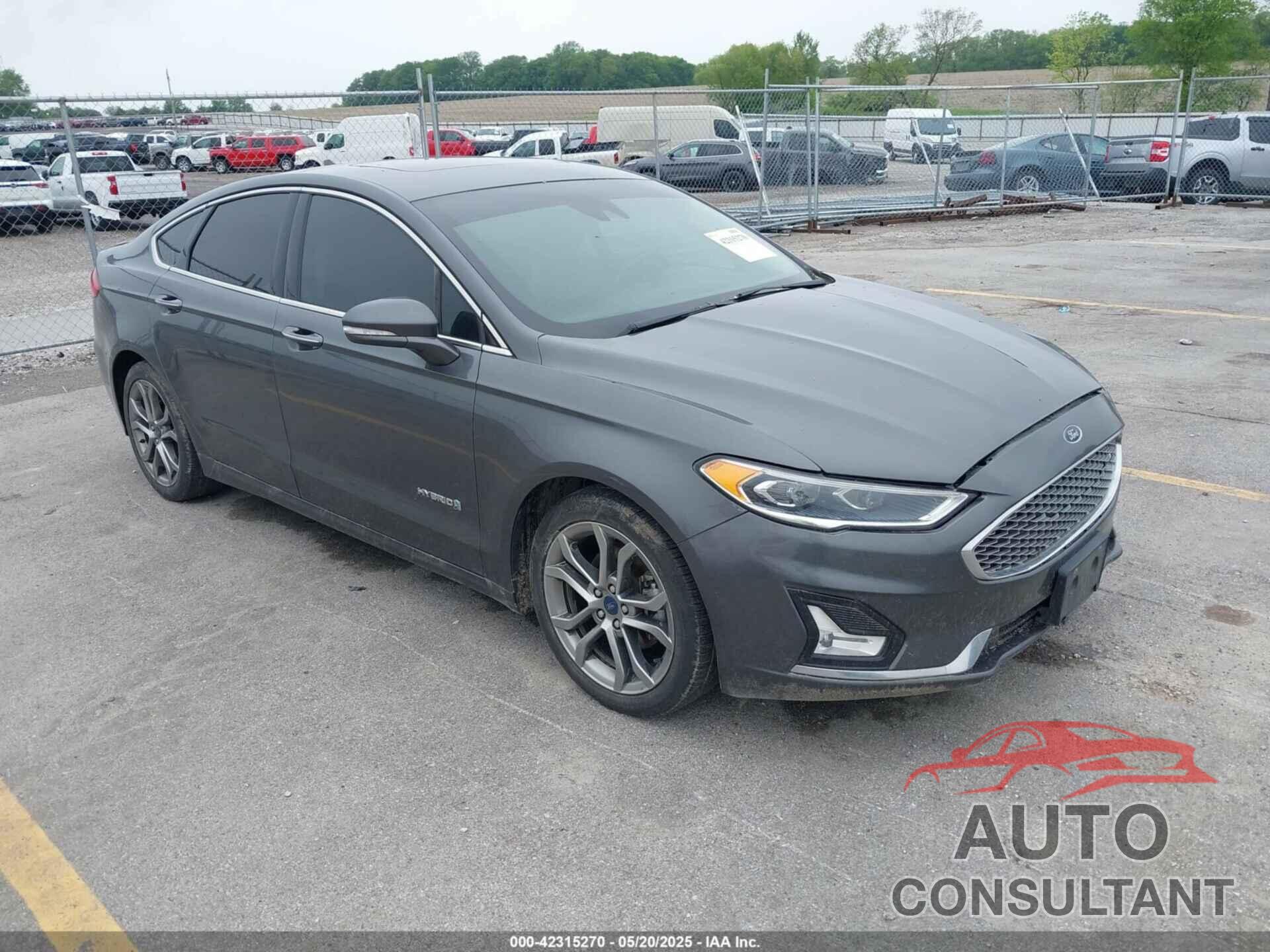 FORD FUSION HYBRID 2019 - 3FA6P0RU0KR181931