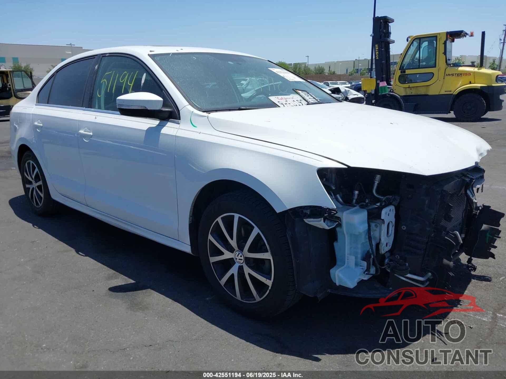VOLKSWAGEN JETTA 2017 - 3VWDB7AJ9HM398293