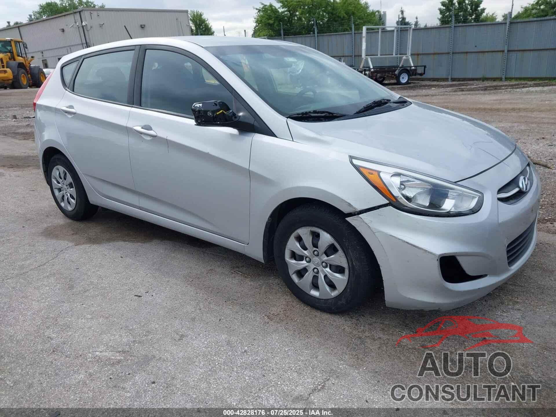 HYUNDAI ACCENT 2017 - KMHCT5AEXHU317019