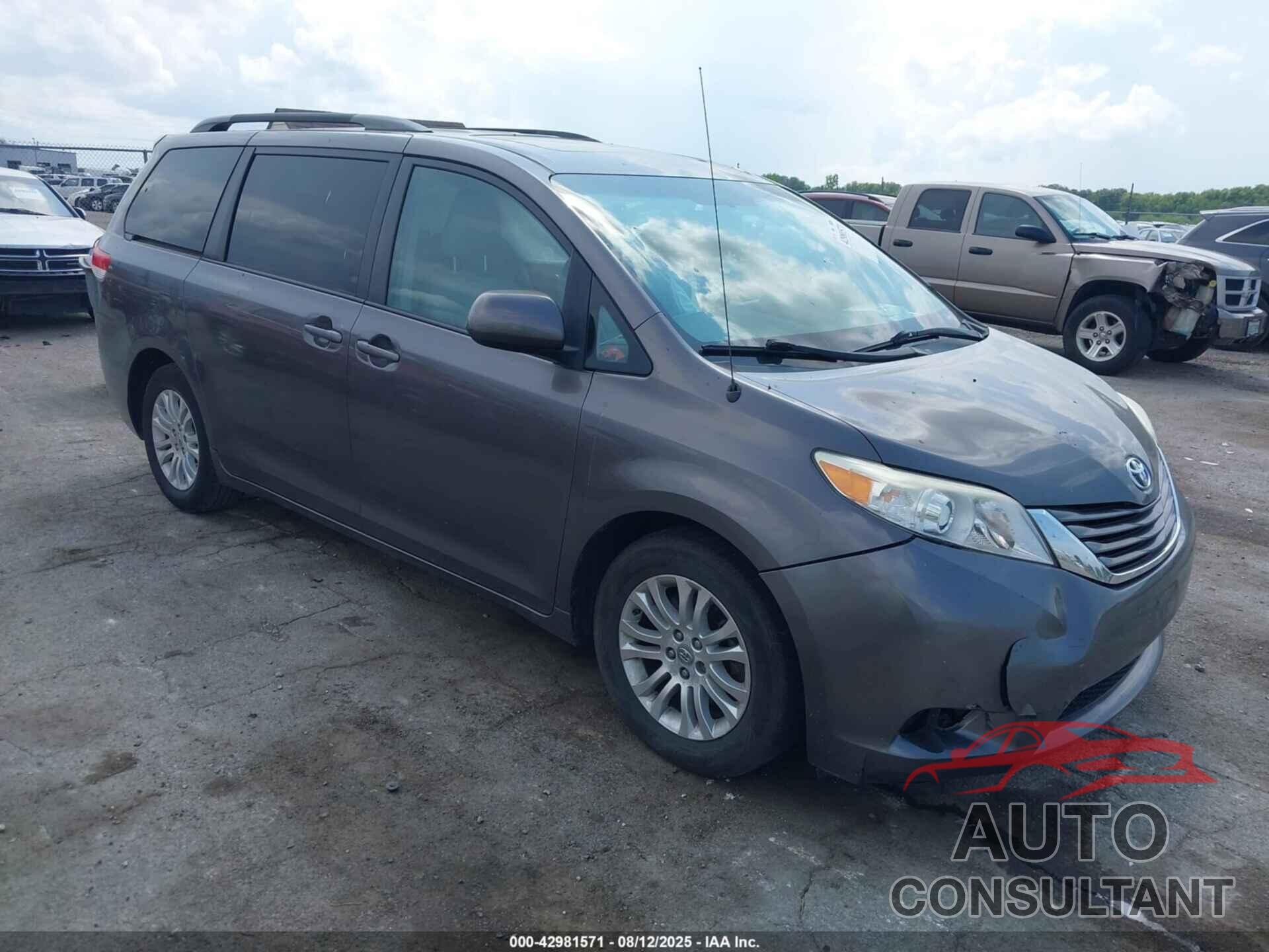TOYOTA SIENNA 2012 - 5TDYK3DC9CS242547