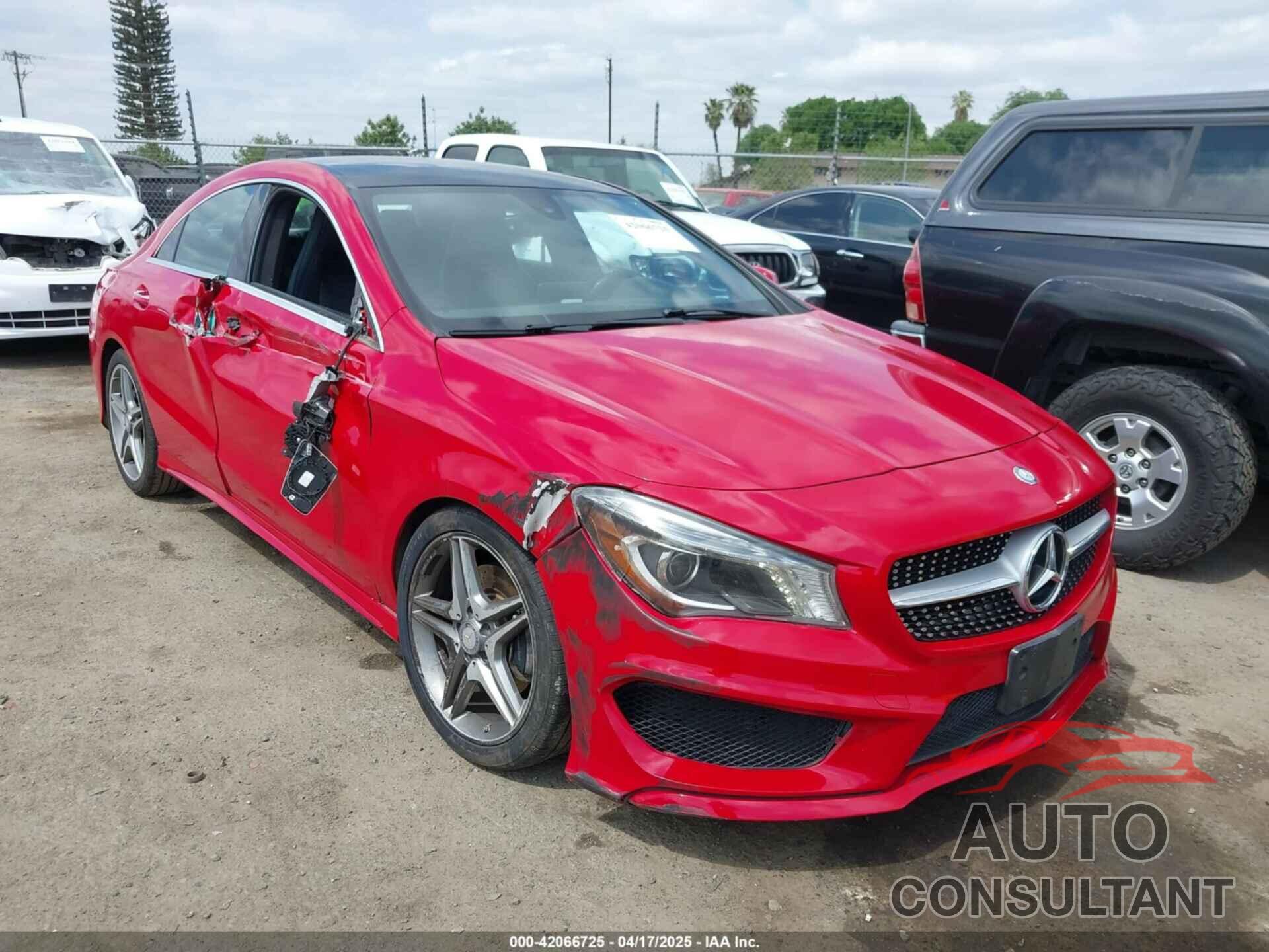 MERCEDES-BENZ CLA 250 2015 - WDDSJ4EB5FN202714