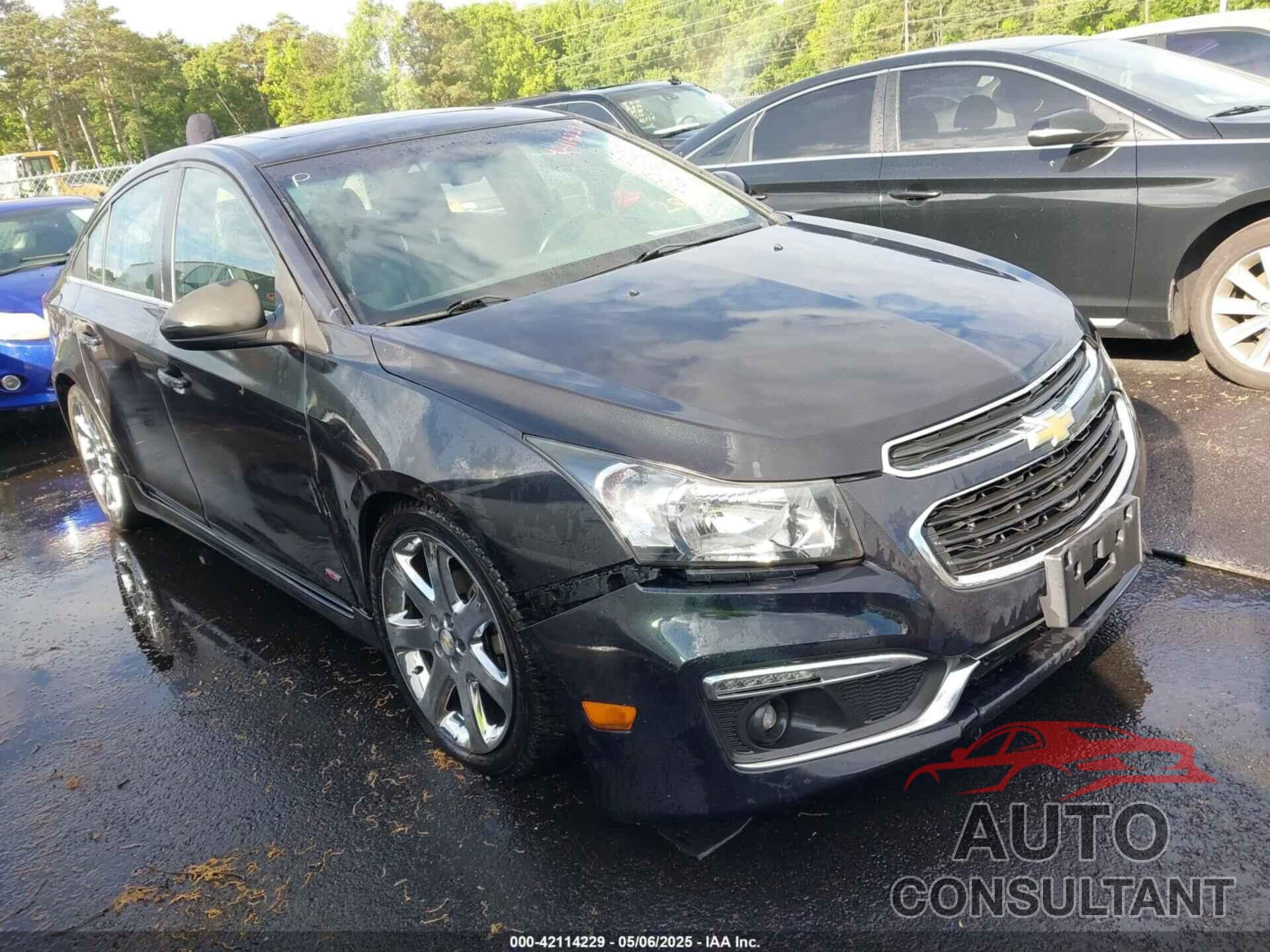 CHEVROLET CRUZE 2015 - 1G1PG5SB0F7280209