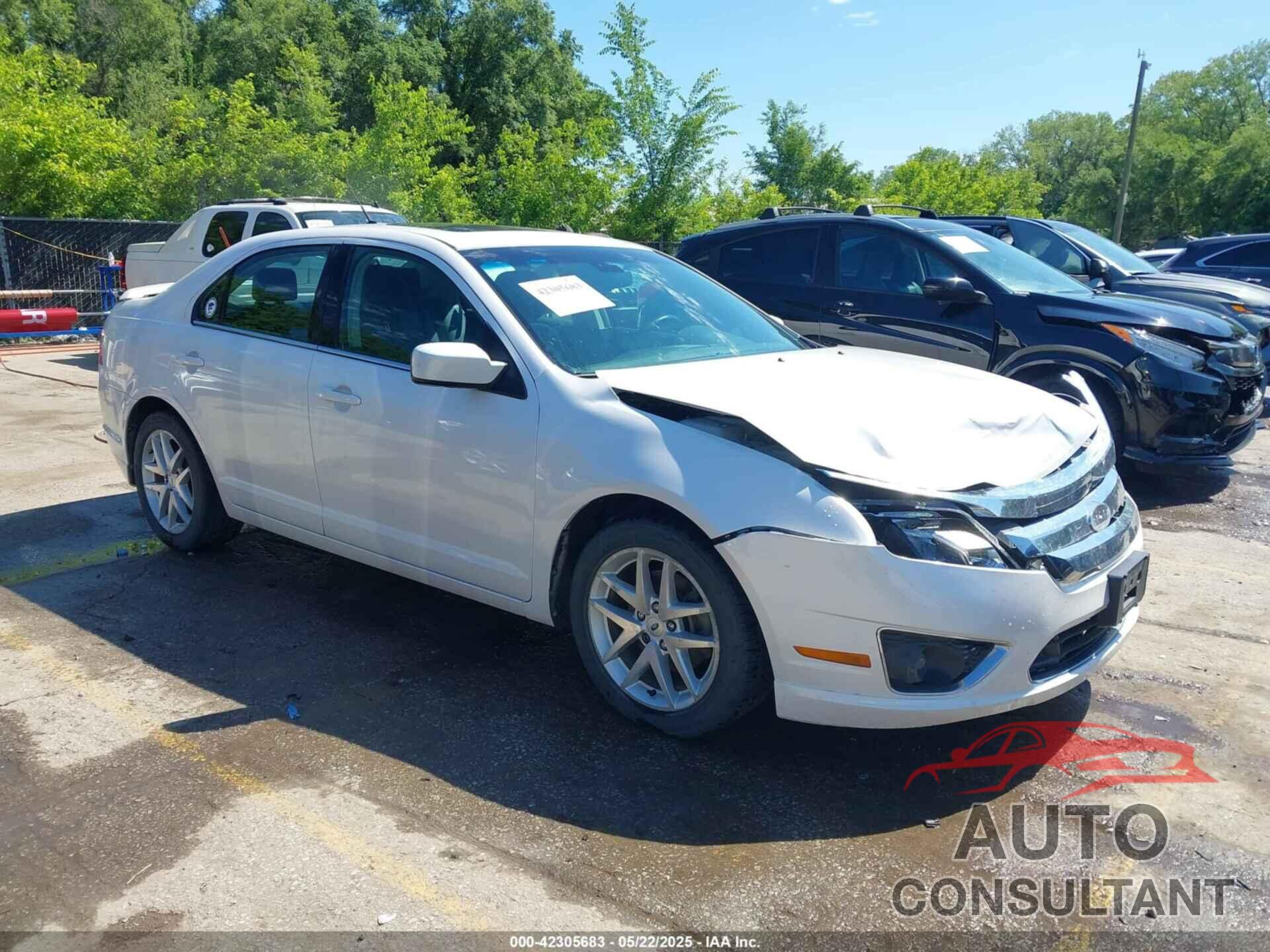 FORD FUSION 2012 - 3FAHP0JA0CR396463
