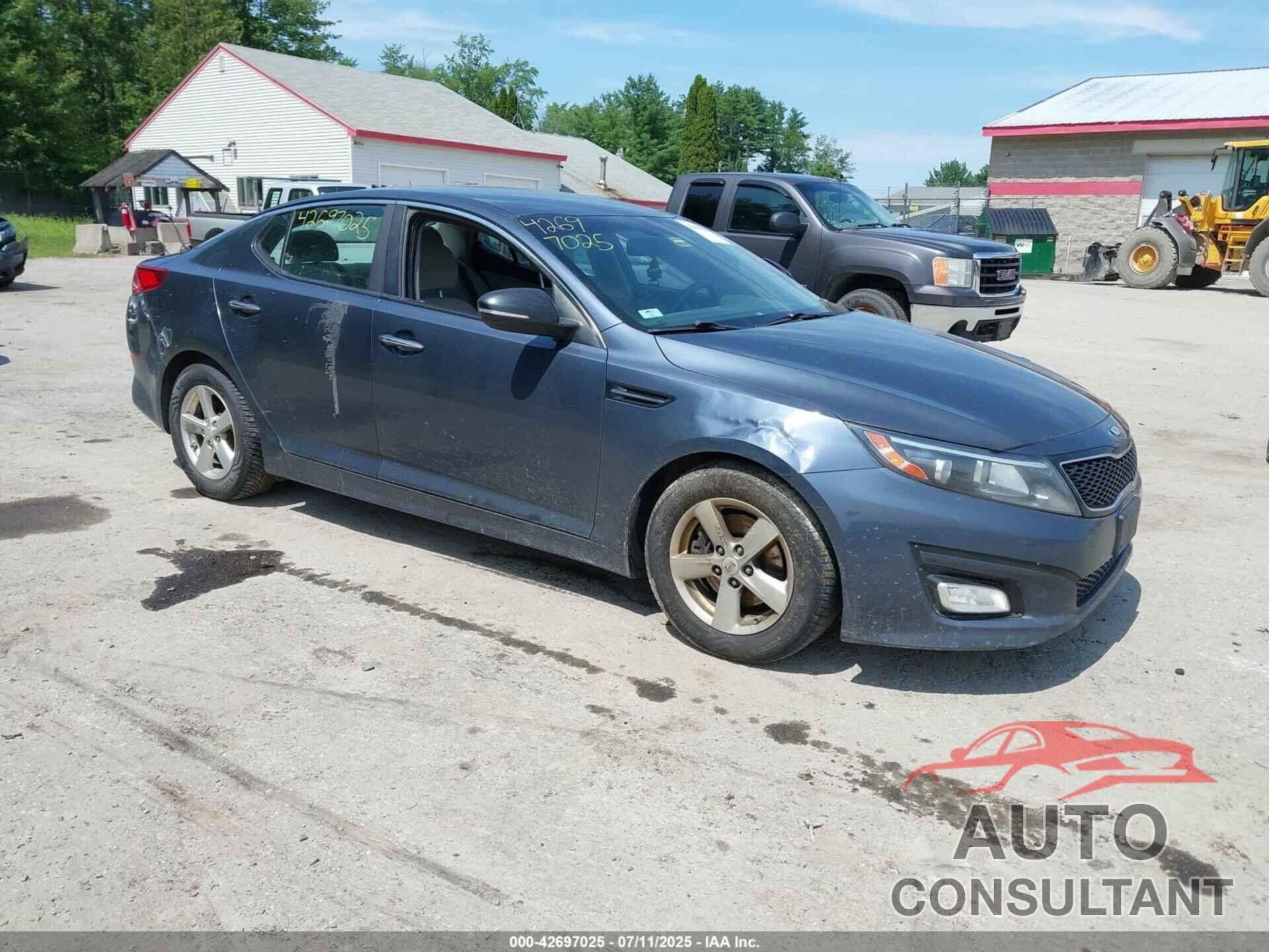 KIA OPTIMA 2015 - KNAGM4A75F5607154