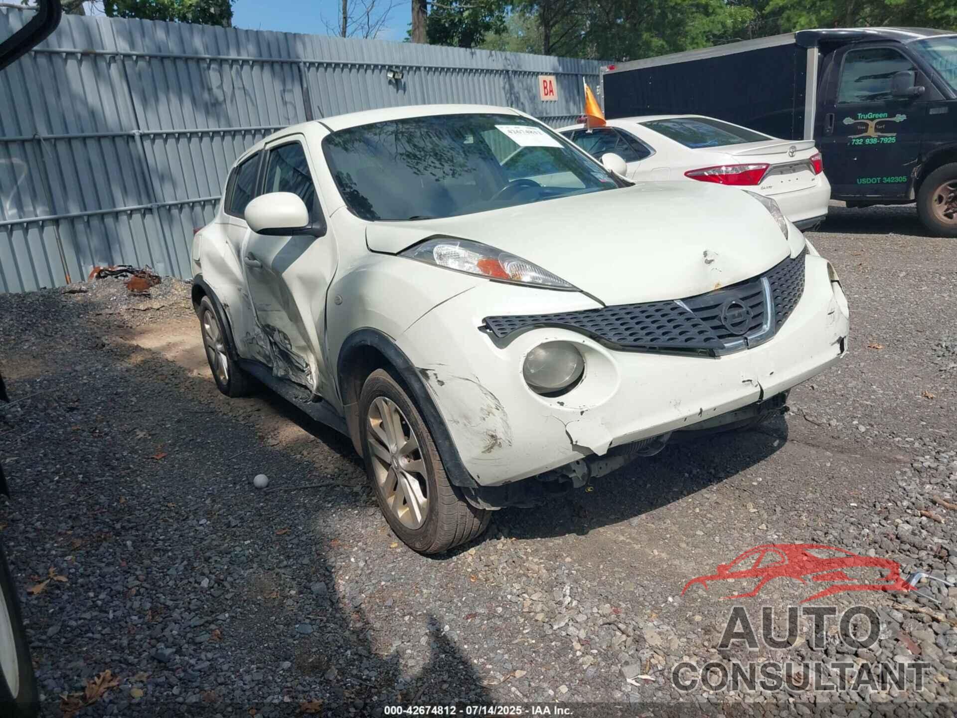 NISSAN JUKE 2012 - JN8AF5MV9CT110784