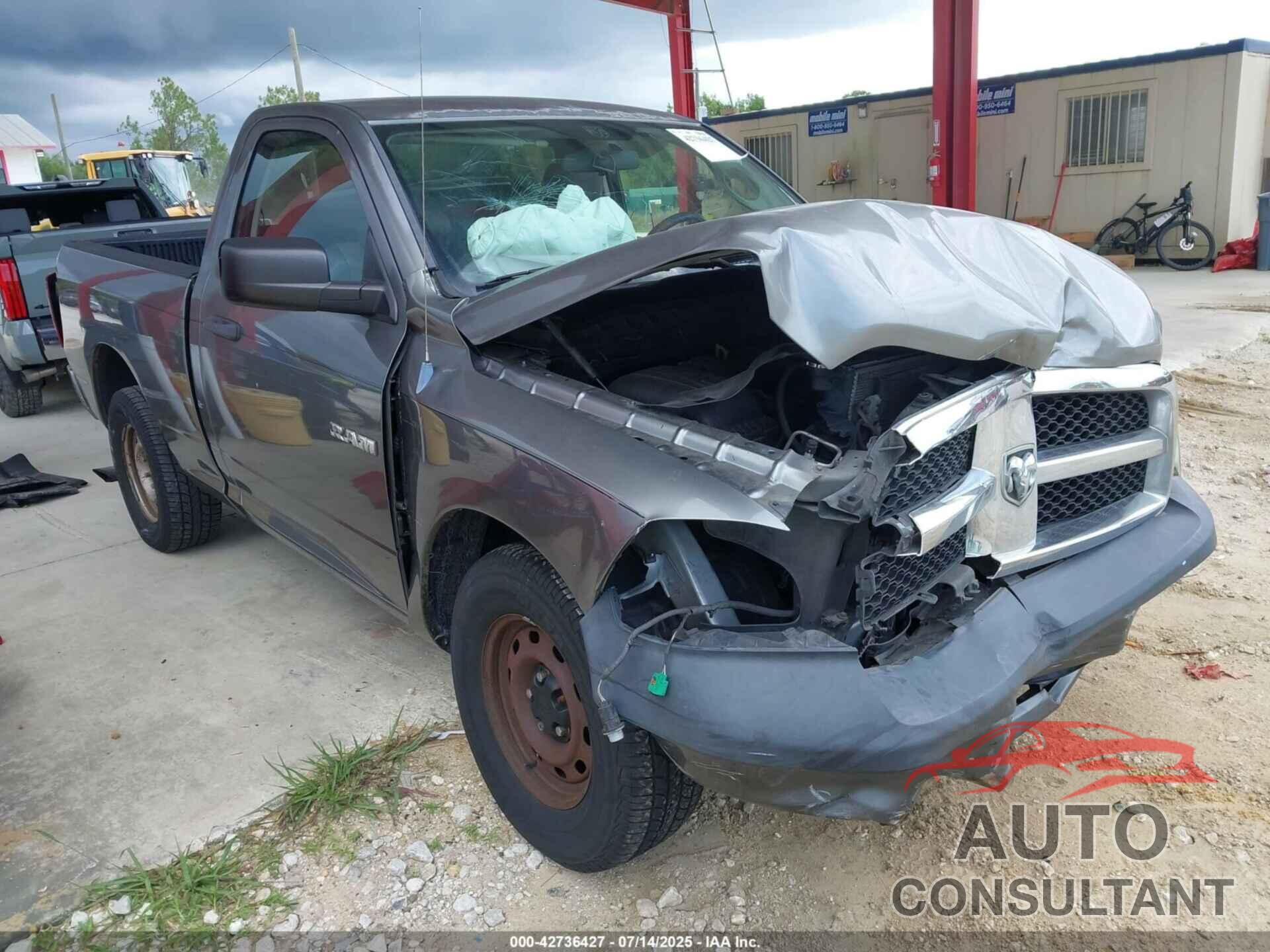 DODGE RAM 1500 2010 - 3D7JB1EK7AG143495